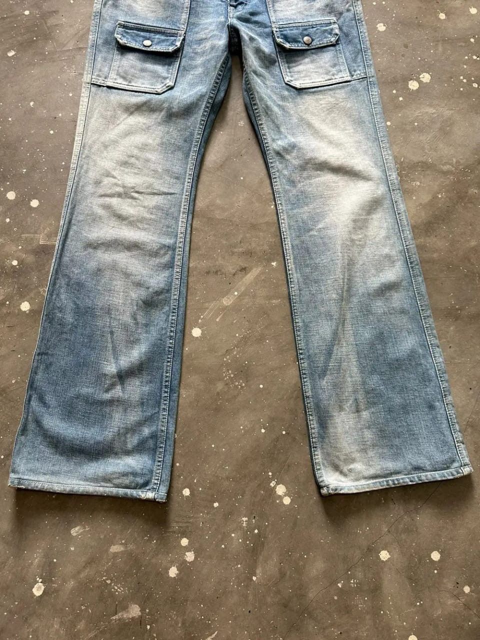 Other Delay by Win And Sons FLared bush Jeans Denim Size US 31 - 8 Thumbnail