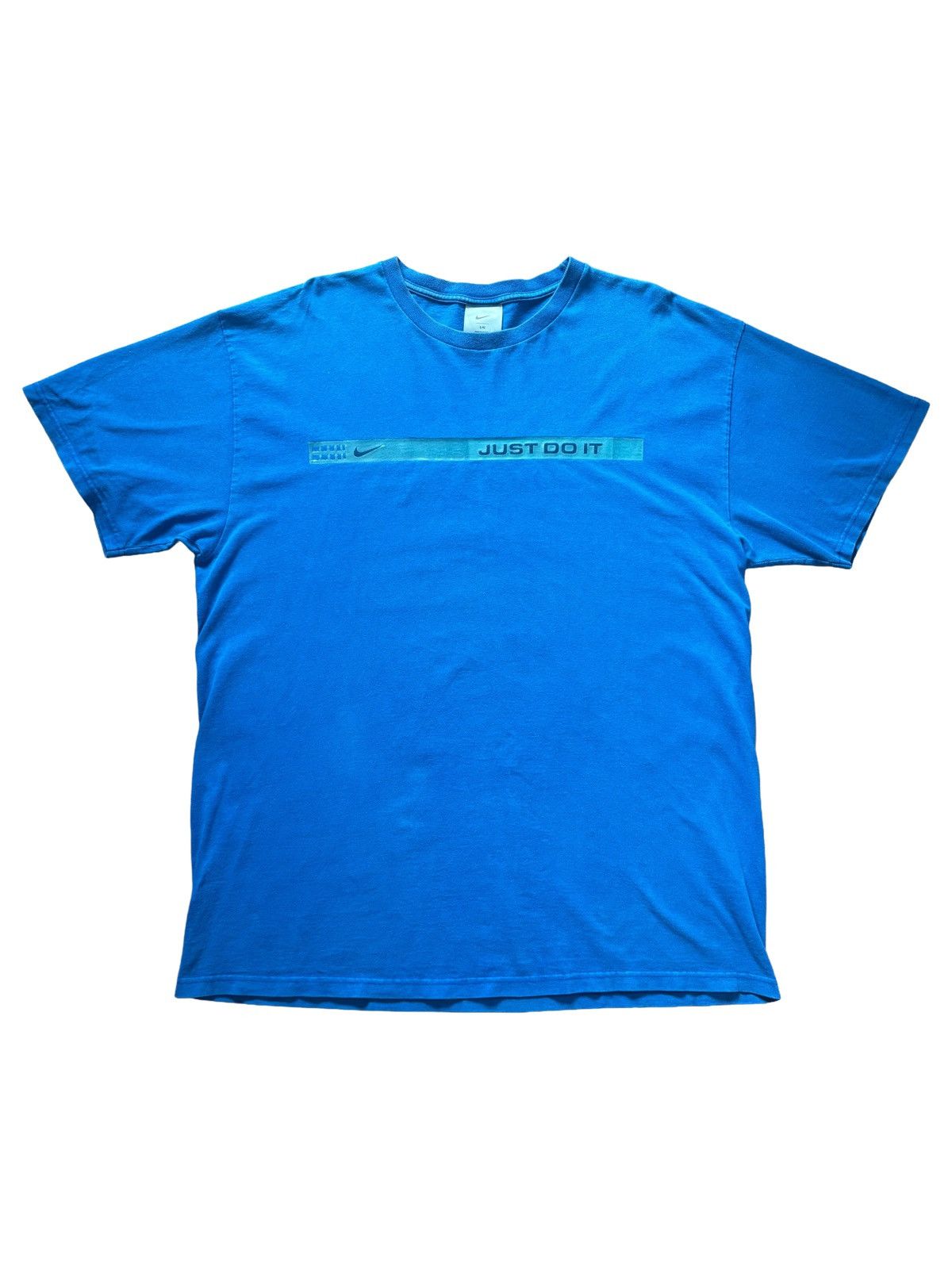 Nike Nike Just Do It Blue T-Shirt US L Size US L / EU 52-54 / 3 - 1 Thumbnail