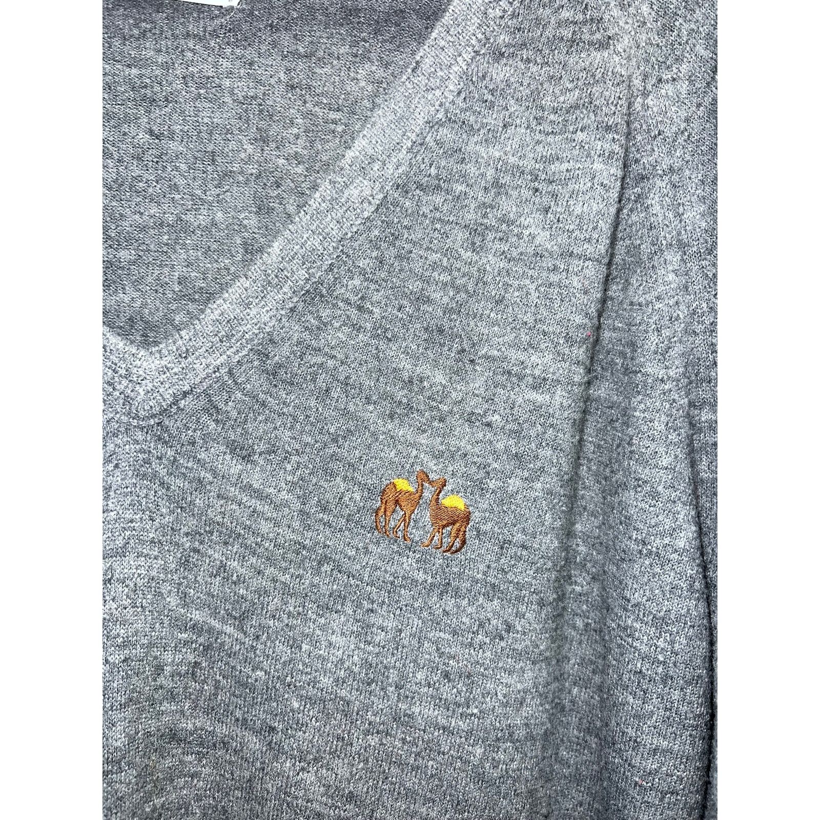 Vintage Vintage Kissing Camels Sweater Pickering Kimberton V Neck L Size US L / EU 52-54 / 3 - 3 Thumbnail