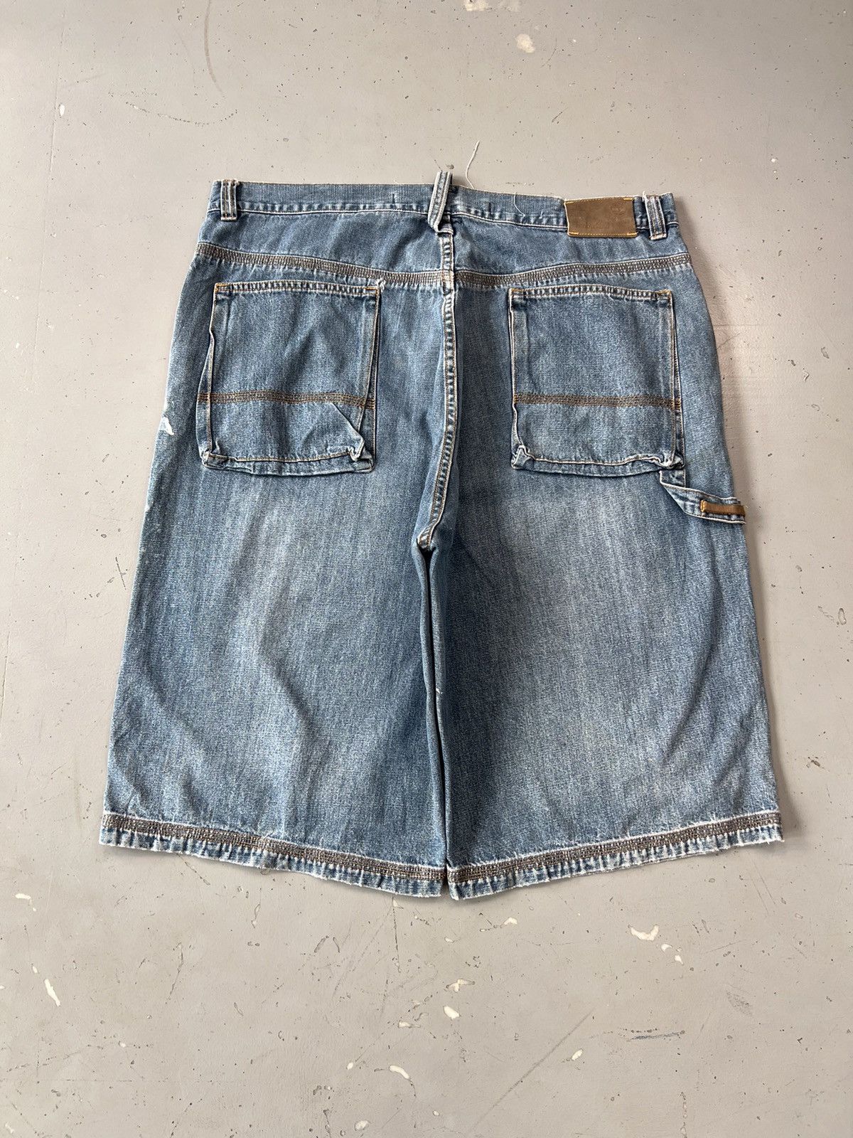 JNCO × Timberland × Vintage Rare vintage timberland Y2K denim short Size US 40 / EU 56 - 1 Thumbnail