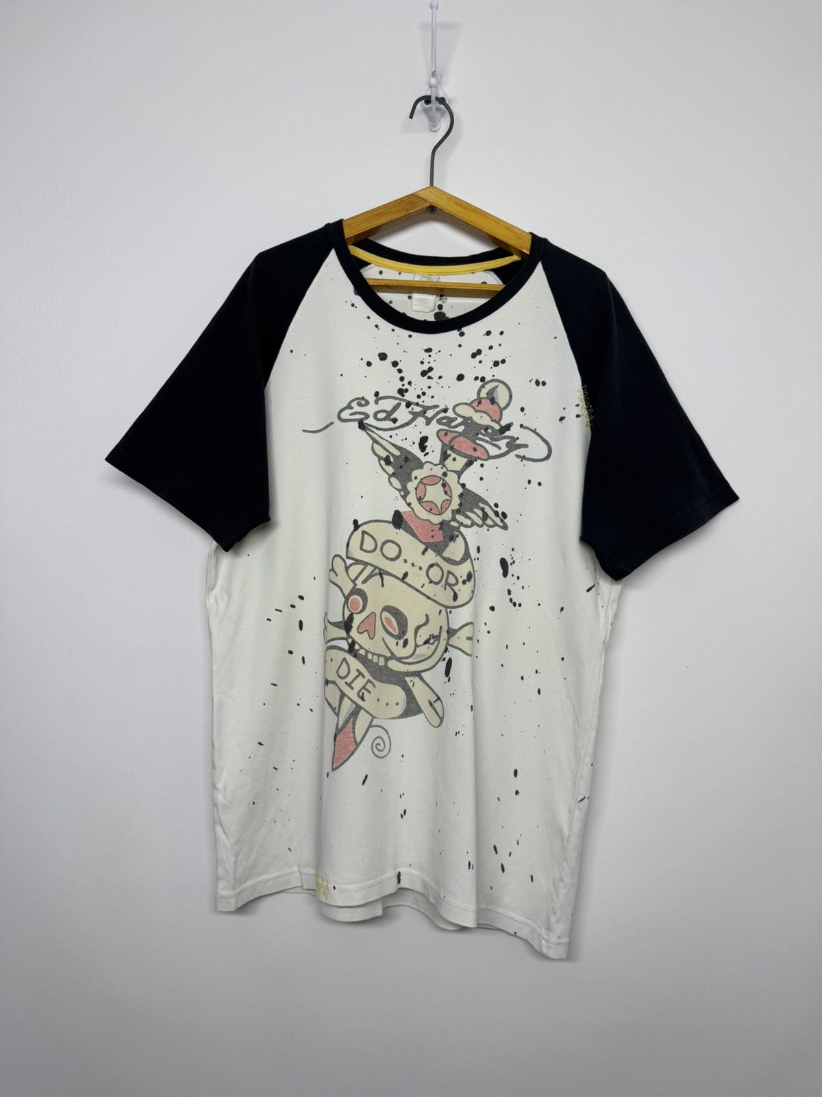 Ed Hardy Vintage Y2k Rare Ed Hardy T-Shirt 00’s Size US L / EU 52-54 / 3 - 3 Thumbnail