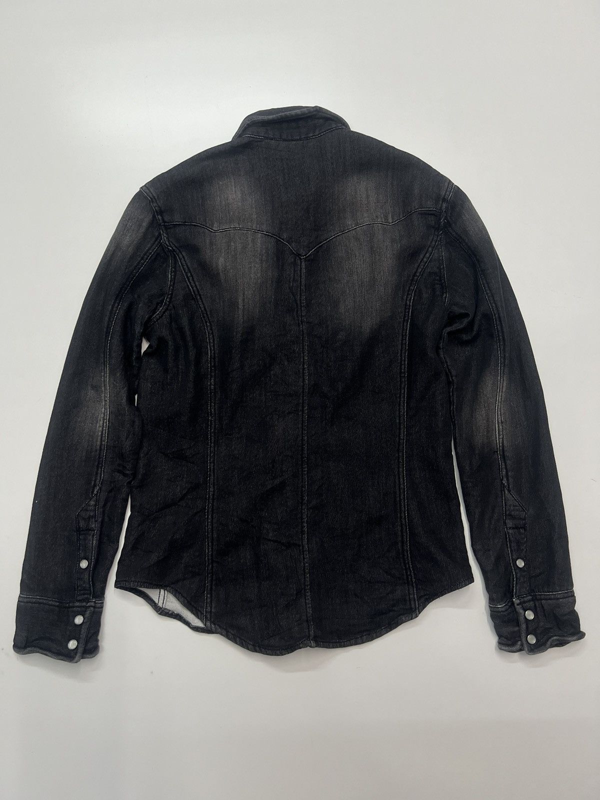 Japanese Brand DEAN & MCQUEEN PEARL SNAP BUTTON FLANNEL Size US S / EU 44-46 / 1 - 5 Thumbnail