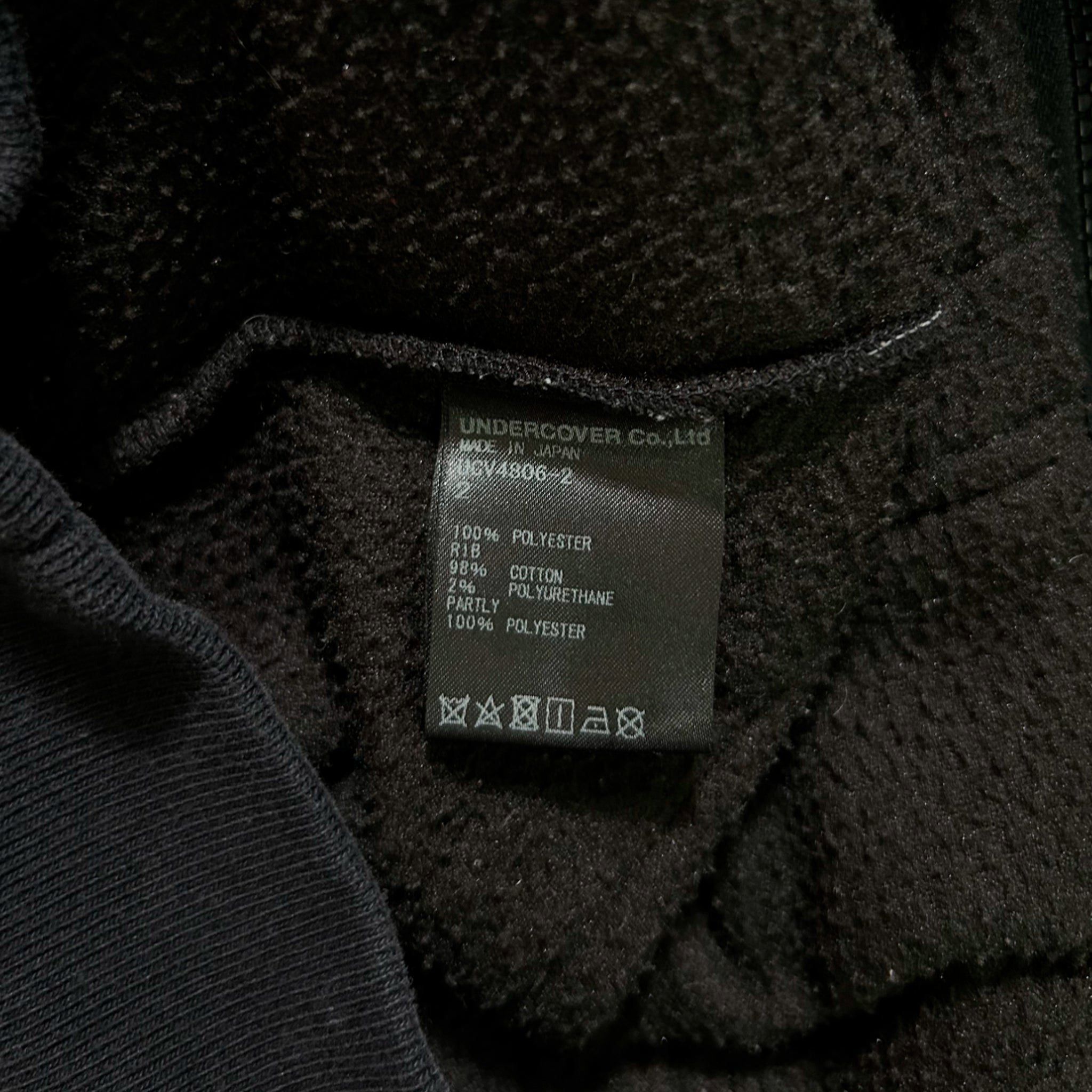 Undercover Undercover 2000's Space Odyssey Polar Hoodie Black White Size US M / EU 48-50 / 2 - 7 Thumbnail