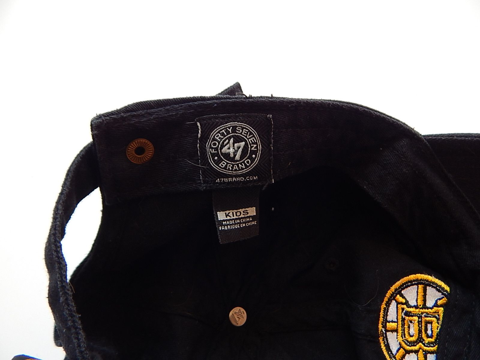 47 Brand boston bruins nhl hockey 47 brand hat kids size Size ONE SIZE - 6 Thumbnail