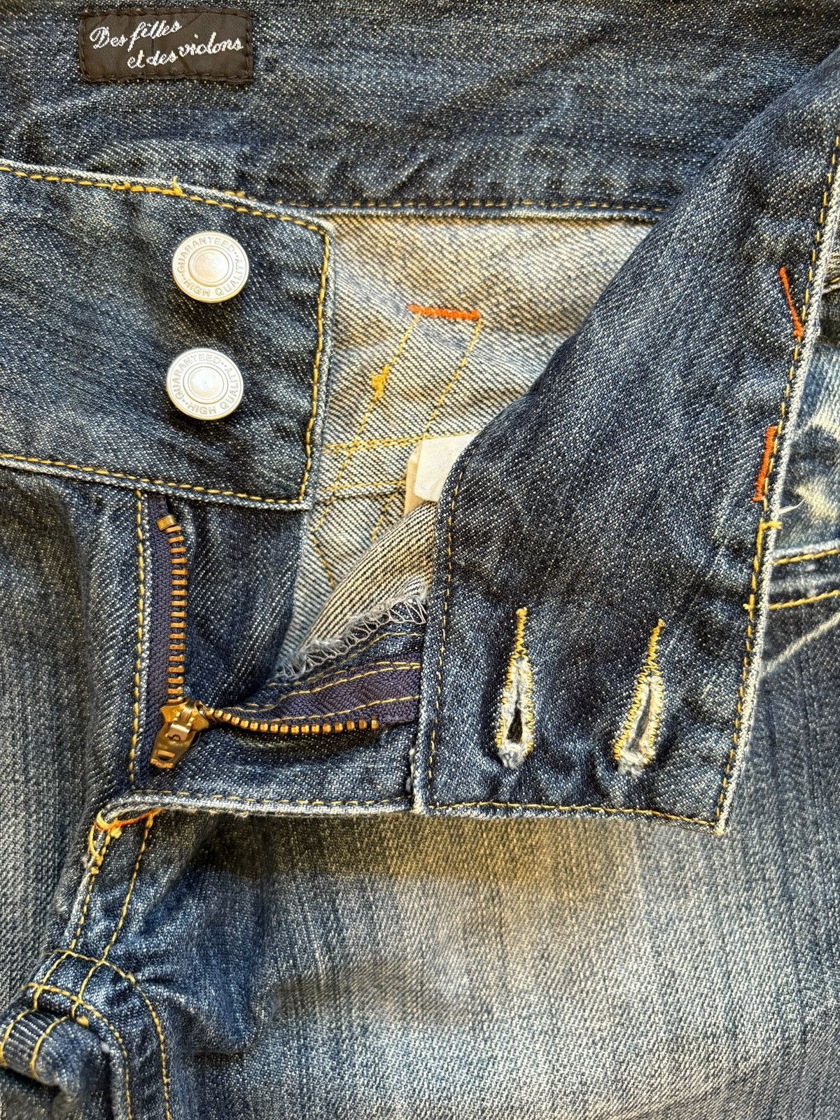 Japanese Brand Vintage Japanese Brand Blue Wash Bootcut Flare Jeans Size US 29 - 9 Thumbnail
