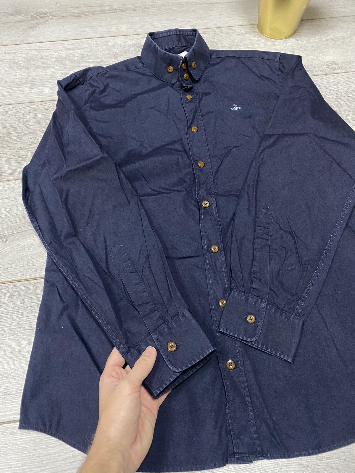 Vivienne Westwood Vivienne Westwood shirt buttons vintage orb Size US L / EU 52-54 / 3 - 5 Thumbnail