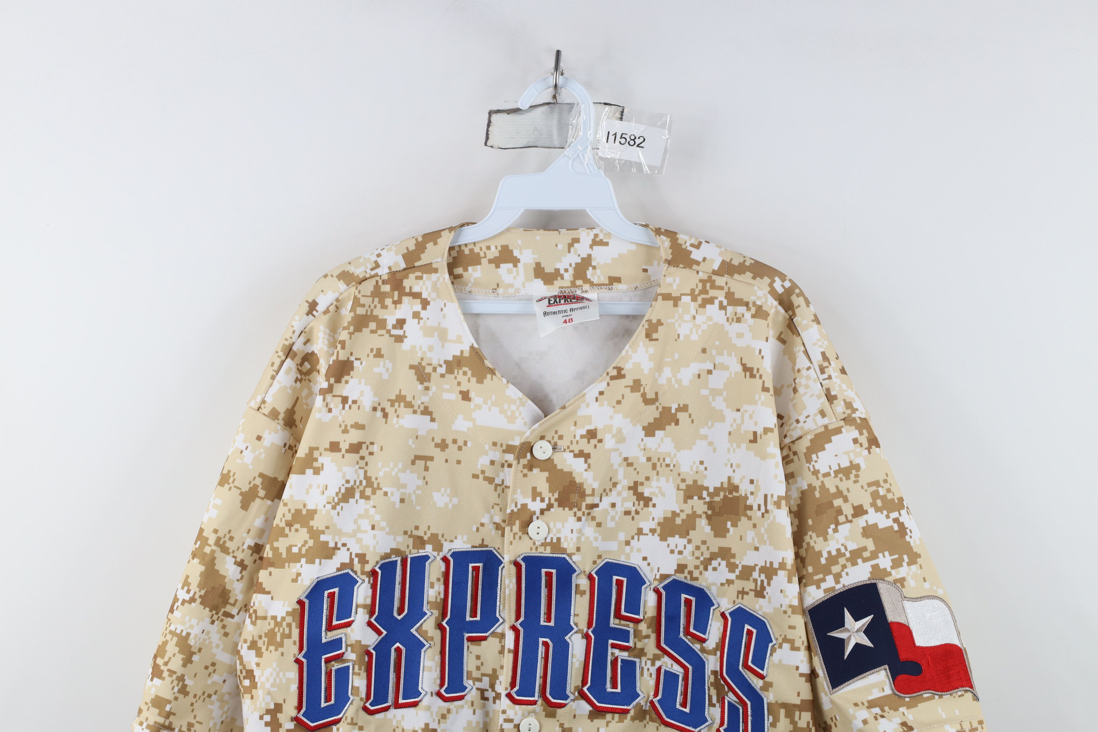 Vintage Autographed Round Rock Express Minor League Baseball Jersey Size US XXL / EU 58 / 5 - 2 Thumbnail