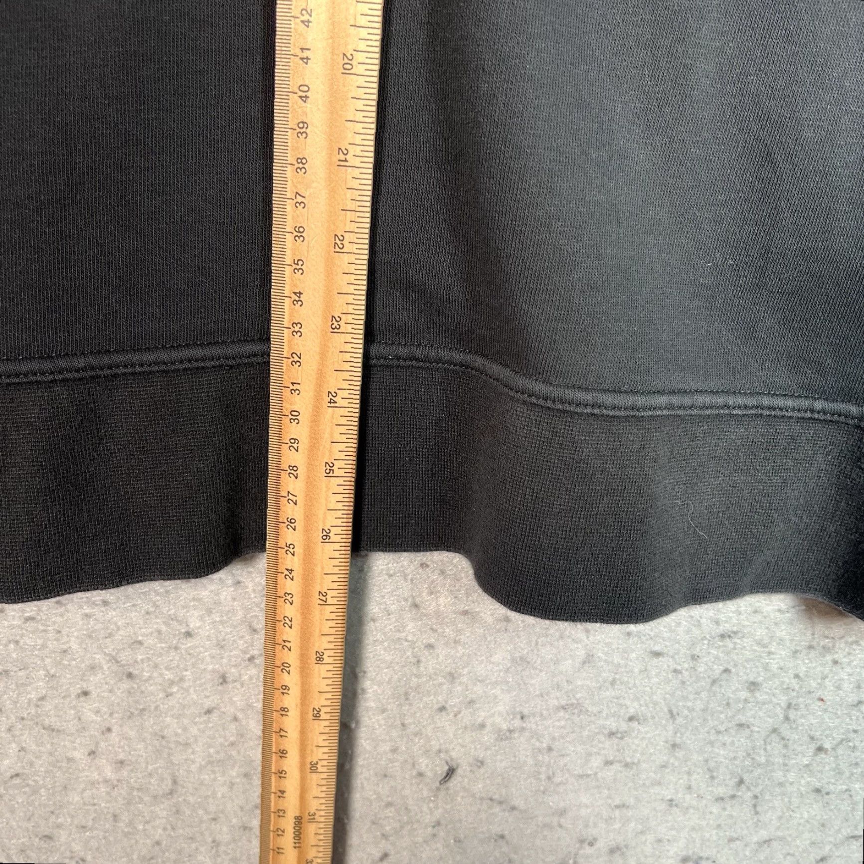 Nike VINTAGE Nike Dri-Fit Swoosh Long Sweater Womens Small Black Sweatshirt Size S / US 4 / IT 40 - 3 Thumbnail