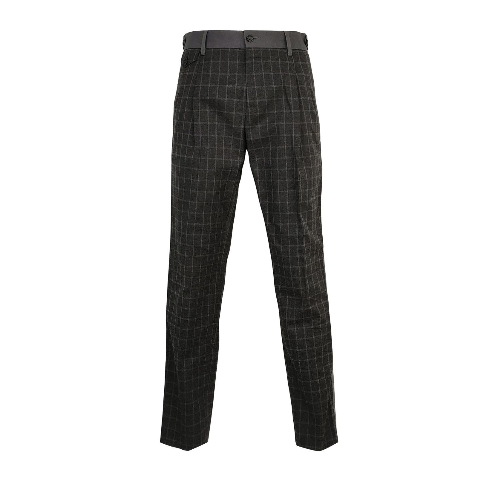 Dolce & Gabbana Dolce & Gabbana Checked Cotton Trousers 46 Size US 30 / EU 46 - 1 Thumbnail