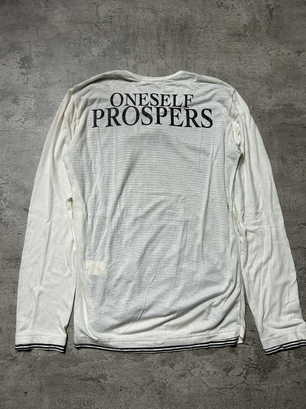 In The Attic 2000s In The Attic Poem Punk Long Sleeve Shirt Size US M / EU 48-50 / 2 - 6 Thumbnail