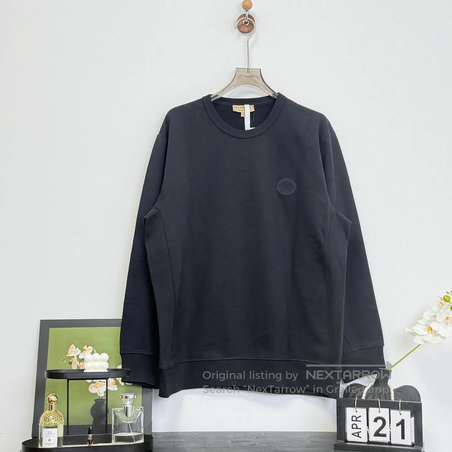 Burberry Burberry Wheat Ear Logo Hoodie| Size US XXL / EU 58 / 5 - 1 Thumbnail