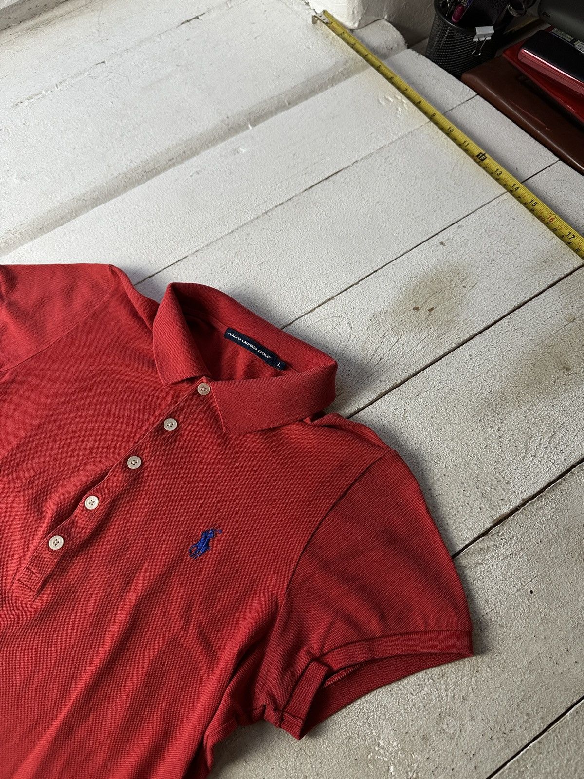 Polo Ralph Lauren 🚨VNTG RALPH LAUREN POLO RARE USA Chief Keef style Size L / US 10 / IT 46 - 2 Thumbnail