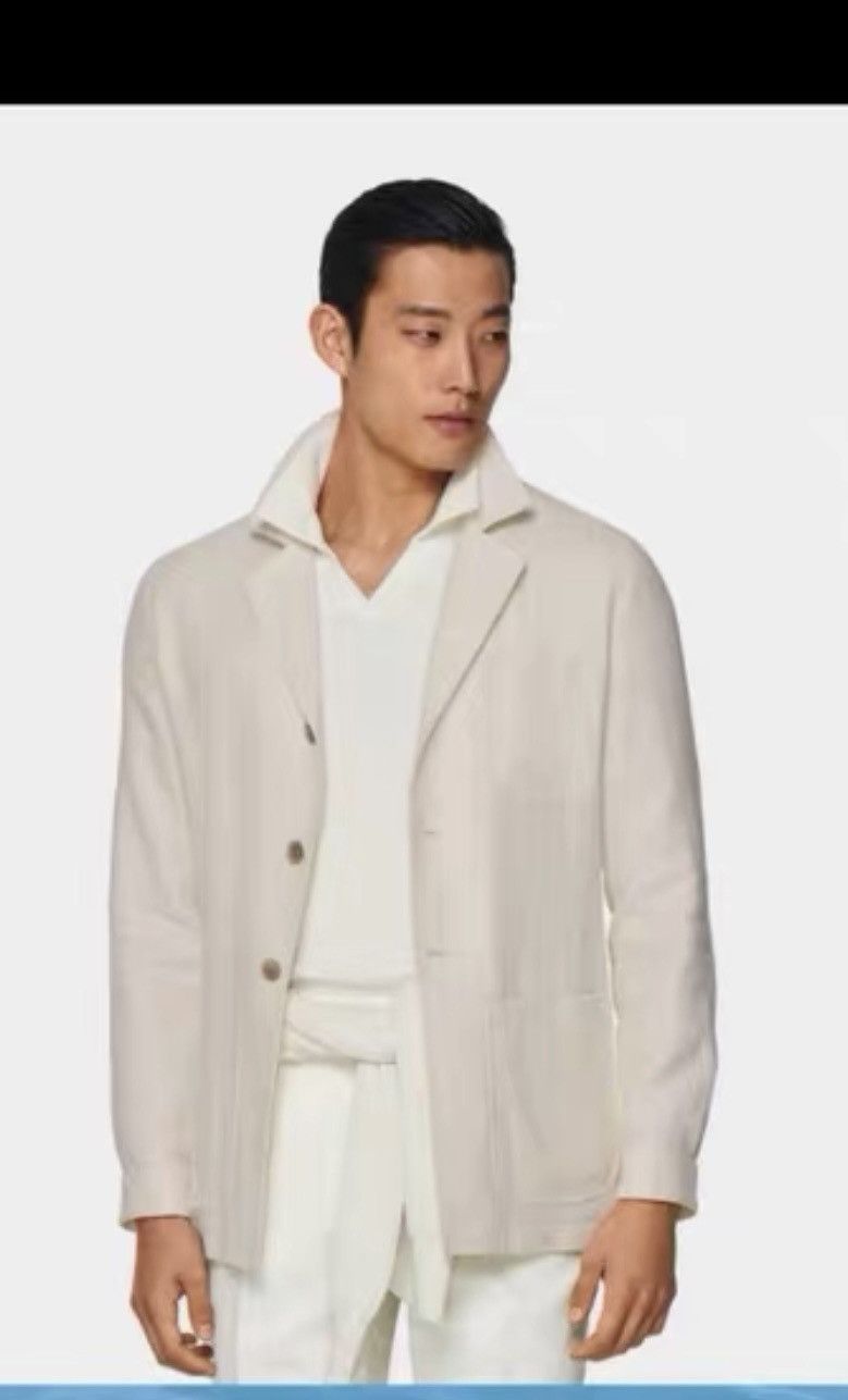 Suitsupply SUITSUPPLY- suit blazer light jacket，simiar to loropiana Size 50L - 2 Thumbnail