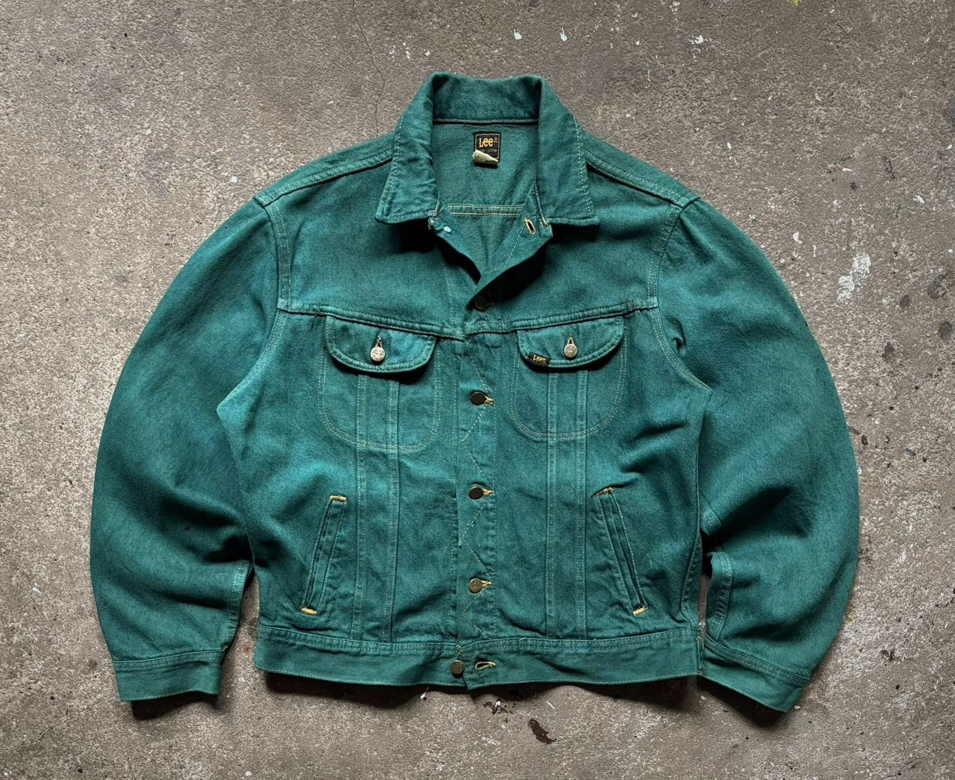 Vintage Vintage Lee Riders 220 Denim Jacket Size US M / EU 48-50 / 2 - 1 Thumbnail