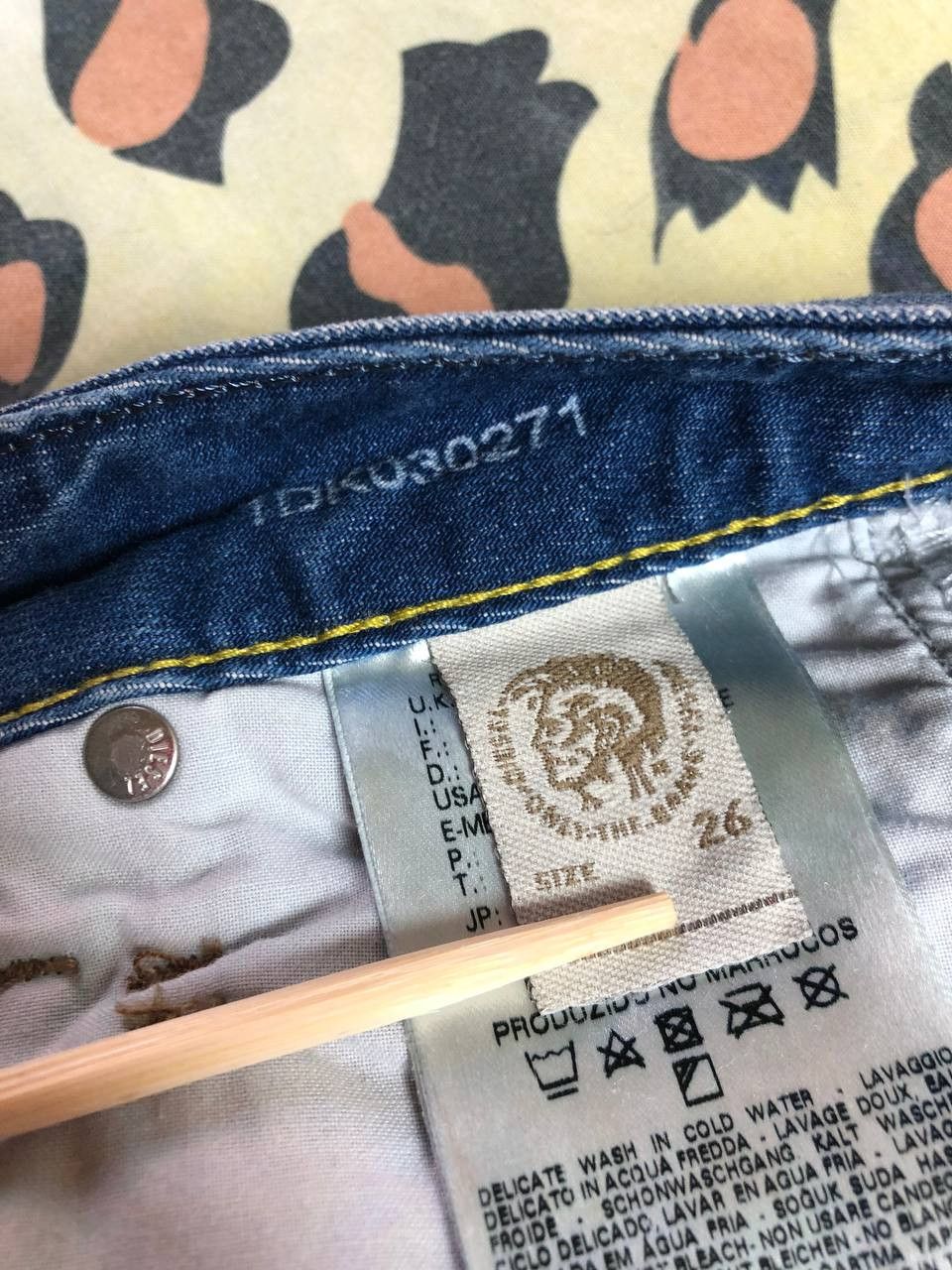 Diesel Vintage Diesel Japanese Style Y2K Flared Jeans Pants Hype Size US 26 / EU 42 - 2 Thumbnail