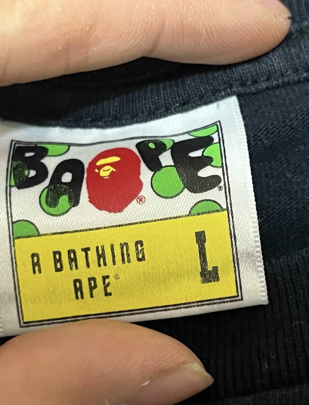 Bape Authentic BAPE OG Nigo Era Green Camo Short Sleeve Tee Size US L / EU 52-54 / 3 - 3 Thumbnail