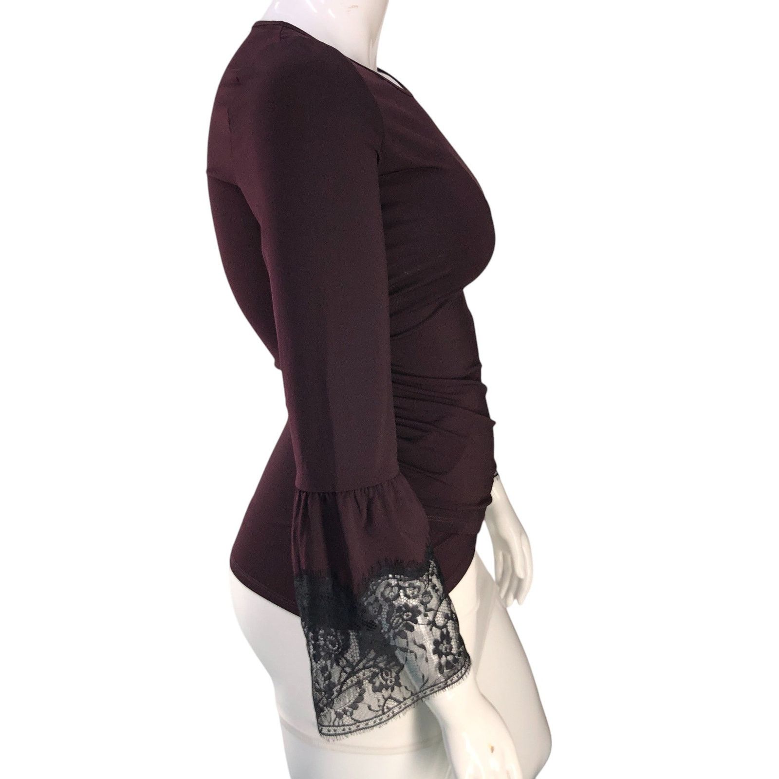 KOBI HALPERIN Kobi Halperin Size M Blouse Miley Top 3/4 Lace Sleeve NEW Size M / US 6-8 / IT 42-44 - 9 Thumbnail