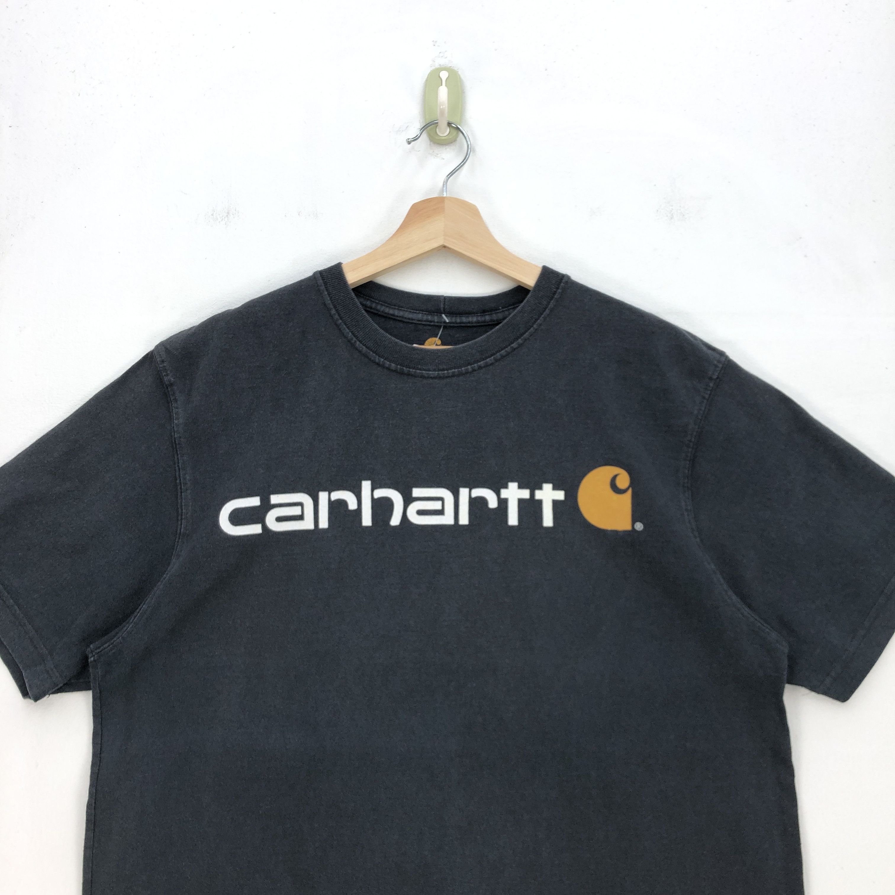 Carhartt Vintage Y2K Carhartt T Shirt Vintage Carhartt Spell Out Tee Size US L / EU 52-54 / 3 - 2 Thumbnail