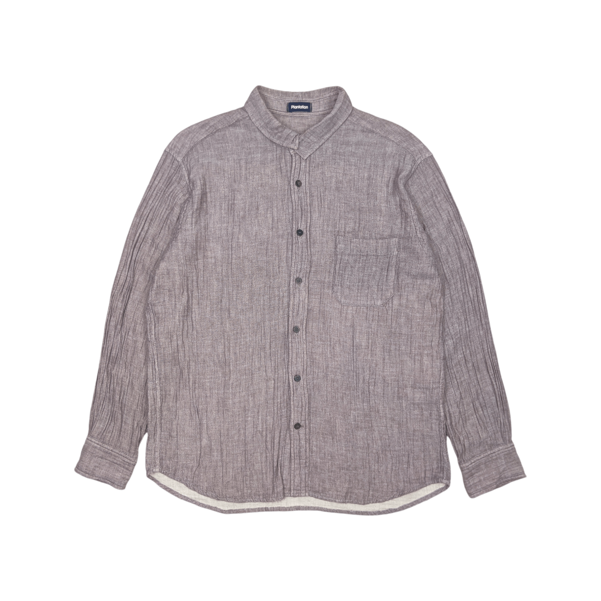 Issey Miyake × Japanese Brand Issey Miyake Plantation pleated shirt Size US S / EU 44-46 / 1 - 1 Thumbnail