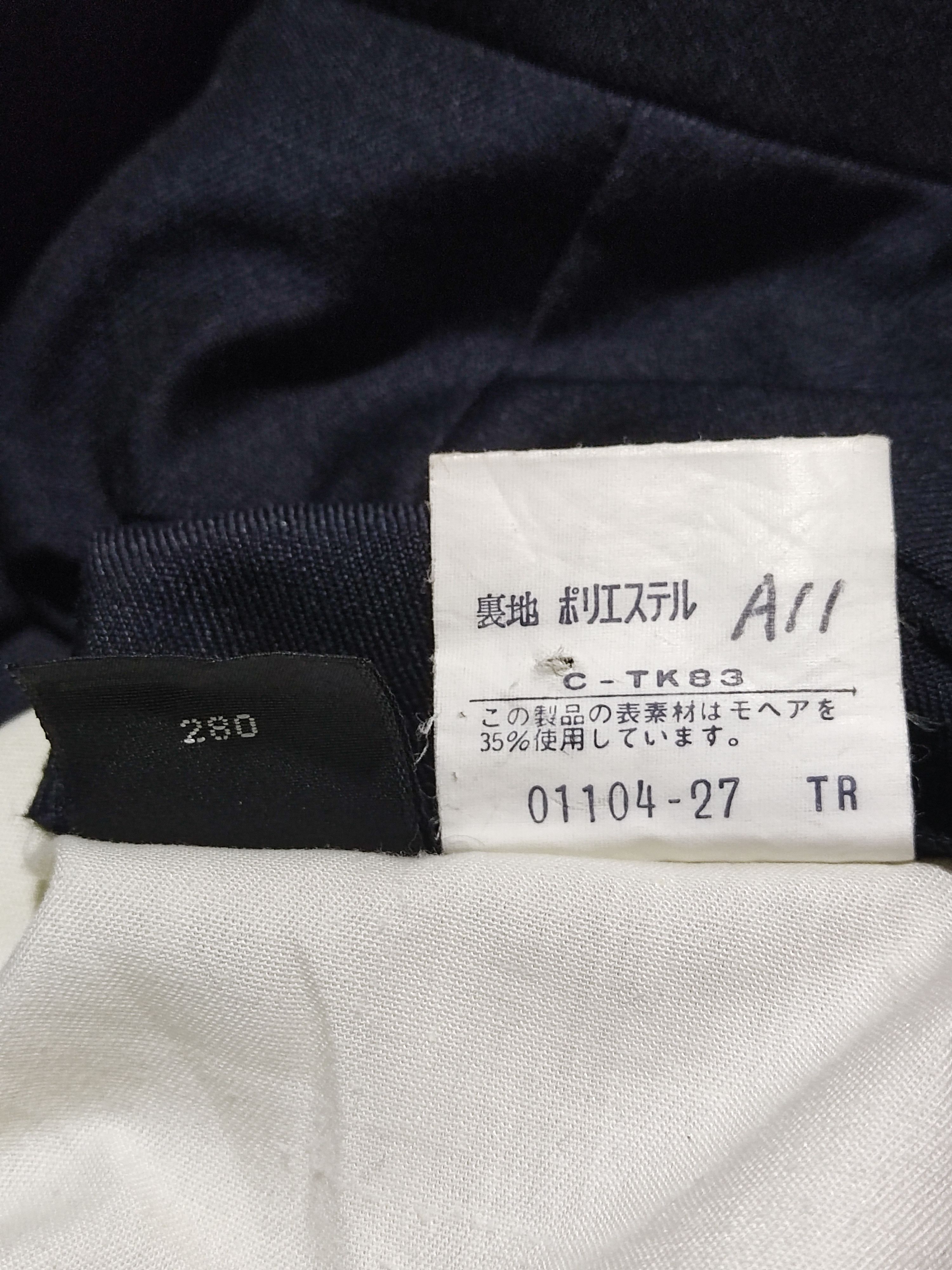 Burberry Prorsum Vintage Luxury Burberrys Navy Suit Set Wool Mohair Japan Size 40S - 11 Thumbnail