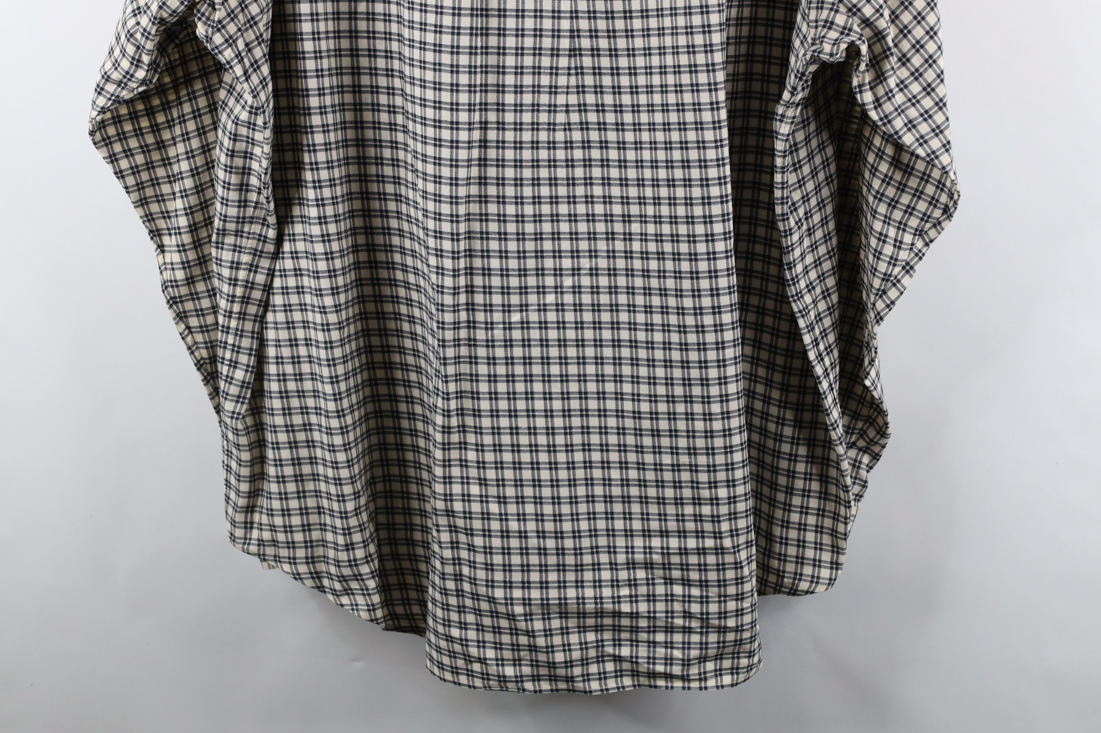 Ralph Lauren × Vintage Vintage 90s Ralph Lauren Flannel Collared Button Down Shirt Size US XL / EU 56 / 4 - 11 Thumbnail