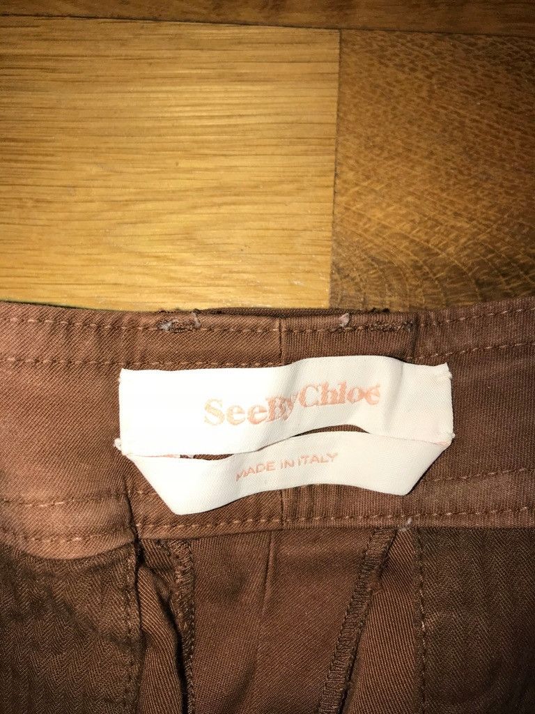 See by Chloe Seebychloe Women's Fashionable Italian Premium Trousers L Size 34" / US 12 / IT 48 - 2 Thumbnail