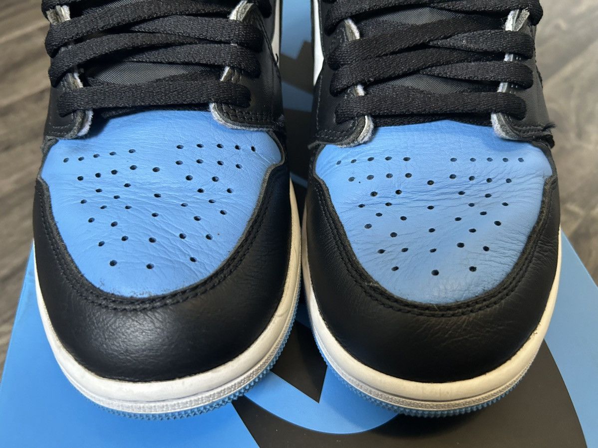 Nike Air Jordan 1 Retro High OG “UNC Toe” w/ Box + Extra Laces Size US 10.5 / EU 43-44 - 8 Thumbnail