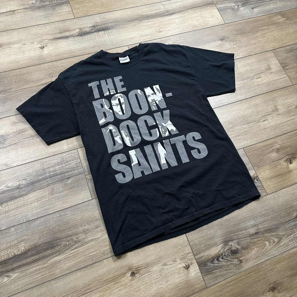 Hanes Vintage The Boondock Saints Movie Promo Tee Size US L / EU 52-54 / 3 - 2 Thumbnail