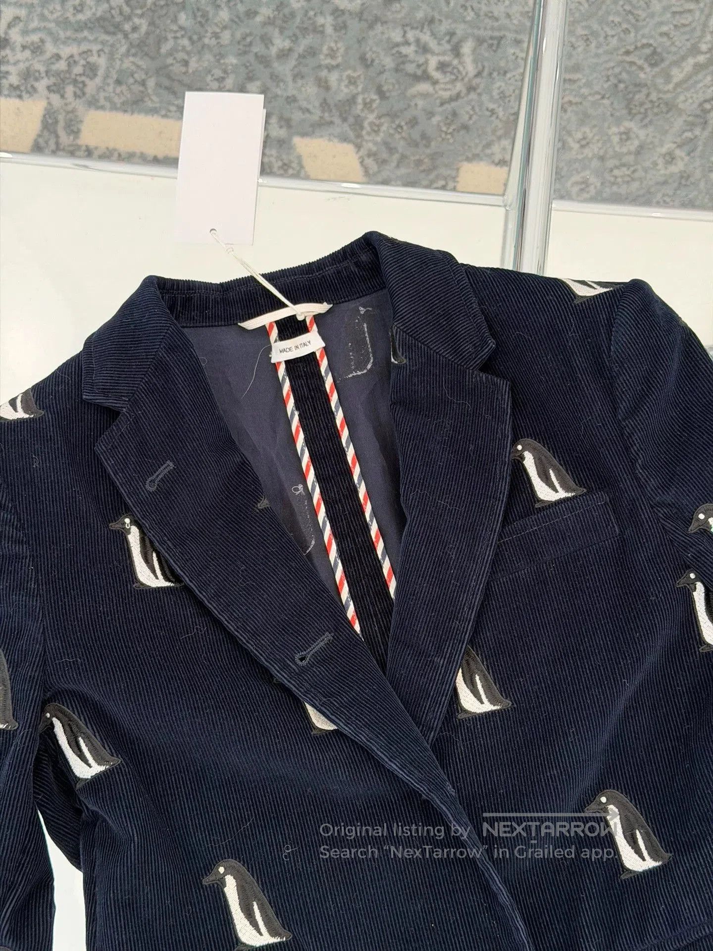 Thom Browne Thom Browne Penguin Embroidery Corduroy Blazer. Size US M / EU 48-50 / 2 - 3 Thumbnail