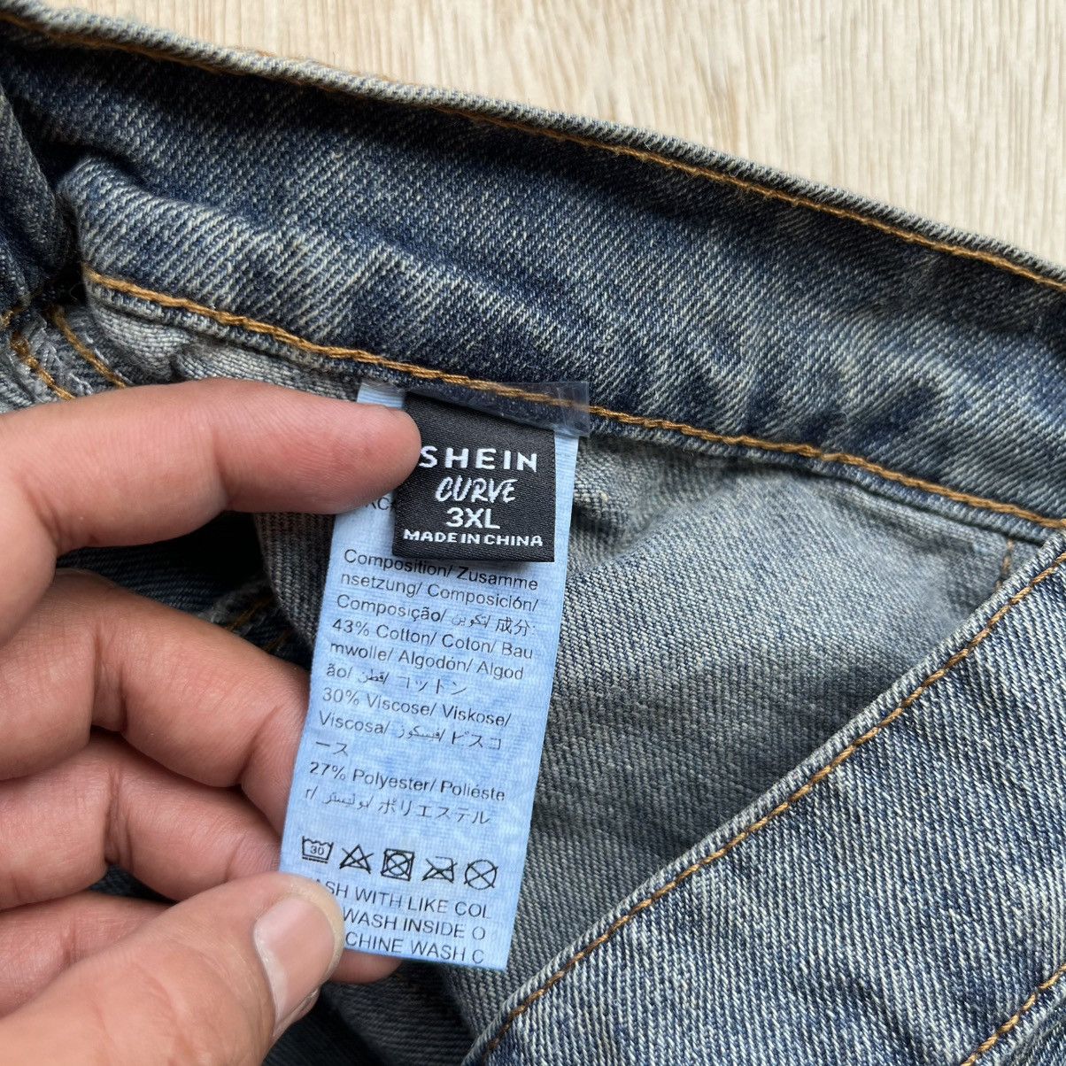 Shein SHIEN CARGO DENIM LOOSE MUD WASHED RARE VINTAGE PANTS Size US 40 / EU 56 - 4 Thumbnail