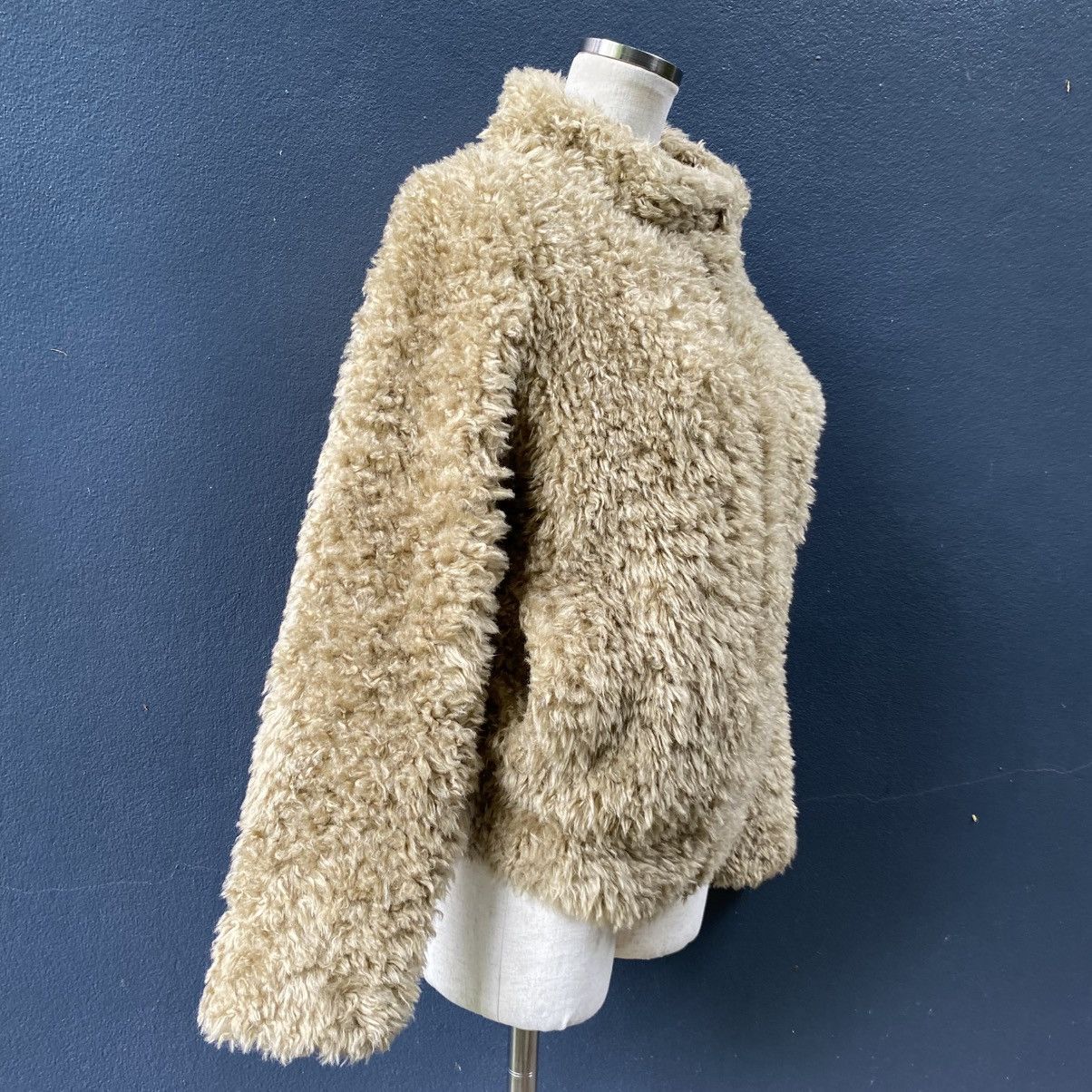 Tsumori Chisato Tsumori Chisato Camel Faux Fur Zip Jacket Size XS / US 0-2 / IT 36-38 - 6 Thumbnail