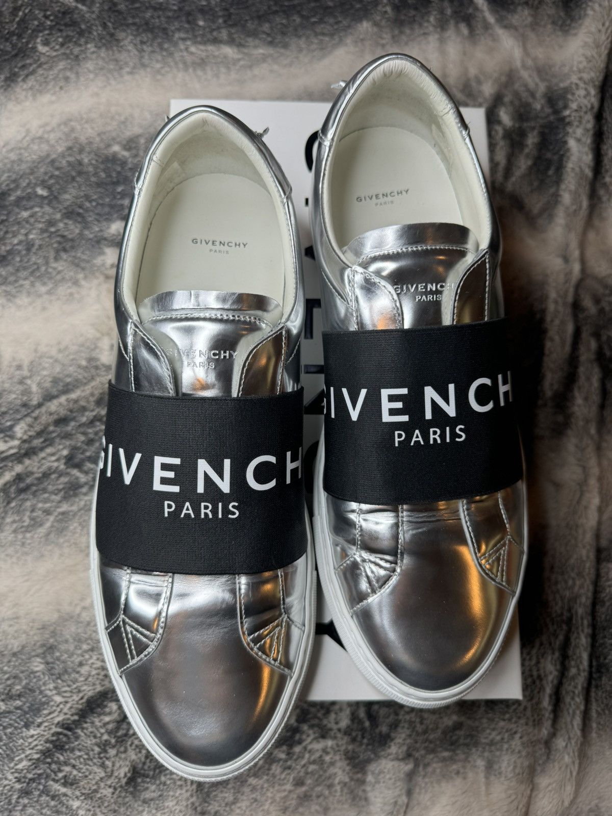 Givenchy Givenchy Urban Street Sneaker - Silvery Size US 10 / EU 43 - 3 Thumbnail