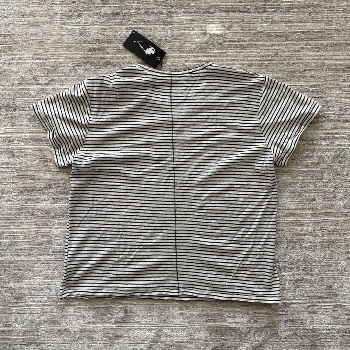 K-Two Studios KTWO STUDIOS STRIPED V-NECK TEE Size US XL / EU 56 / 4 - 2 Thumbnail
