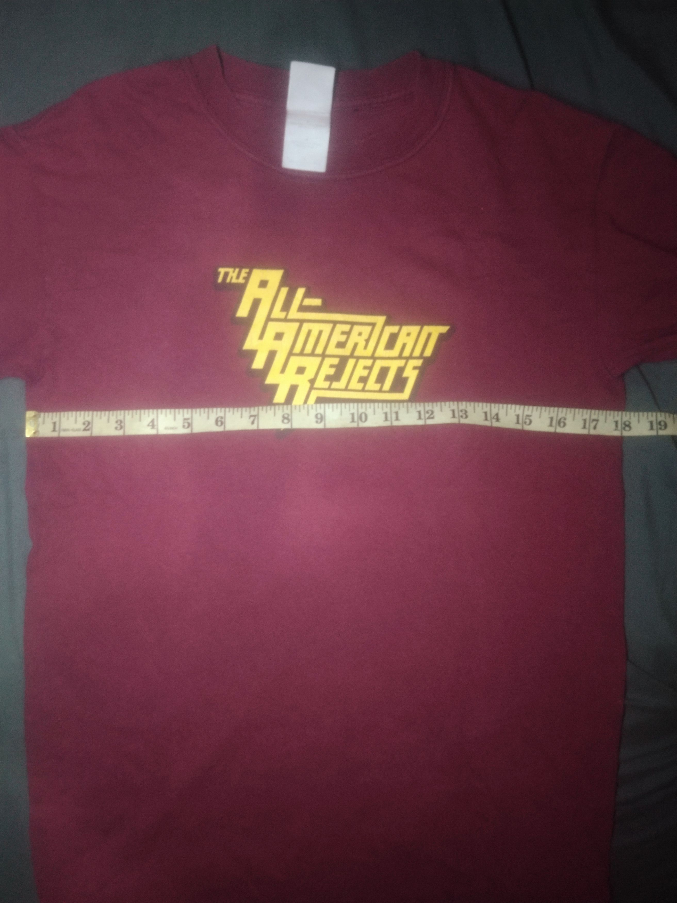 Band Tees × Gildan × Vintage Vintage The All American Rejects tee Size US S / EU 44-46 / 1 - 7 Thumbnail