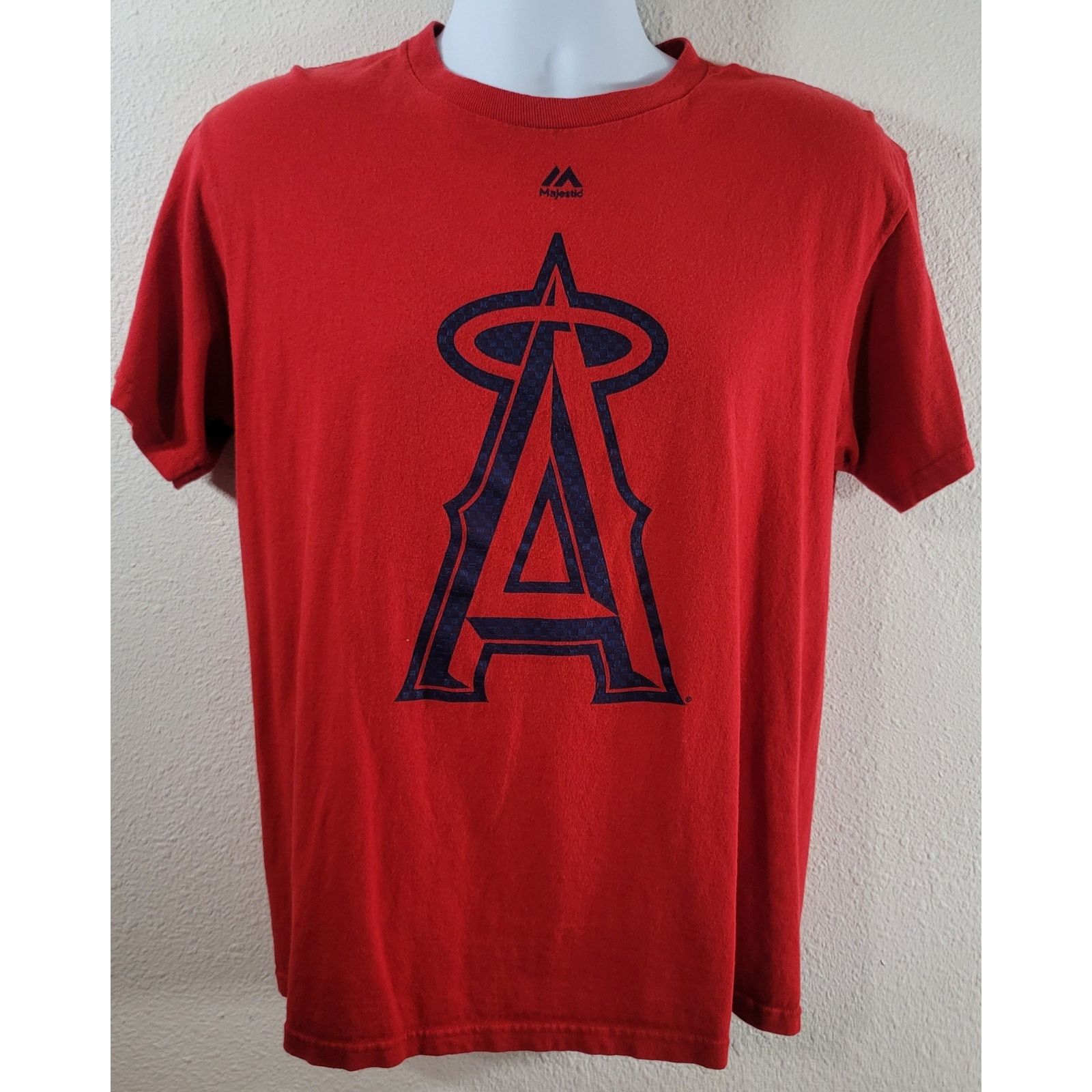 Majestic Majestic Angels Baseball Big A Graphic Logo Trout 27 Shirt M Size US M / EU 48-50 / 2 - 1 Thumbnail