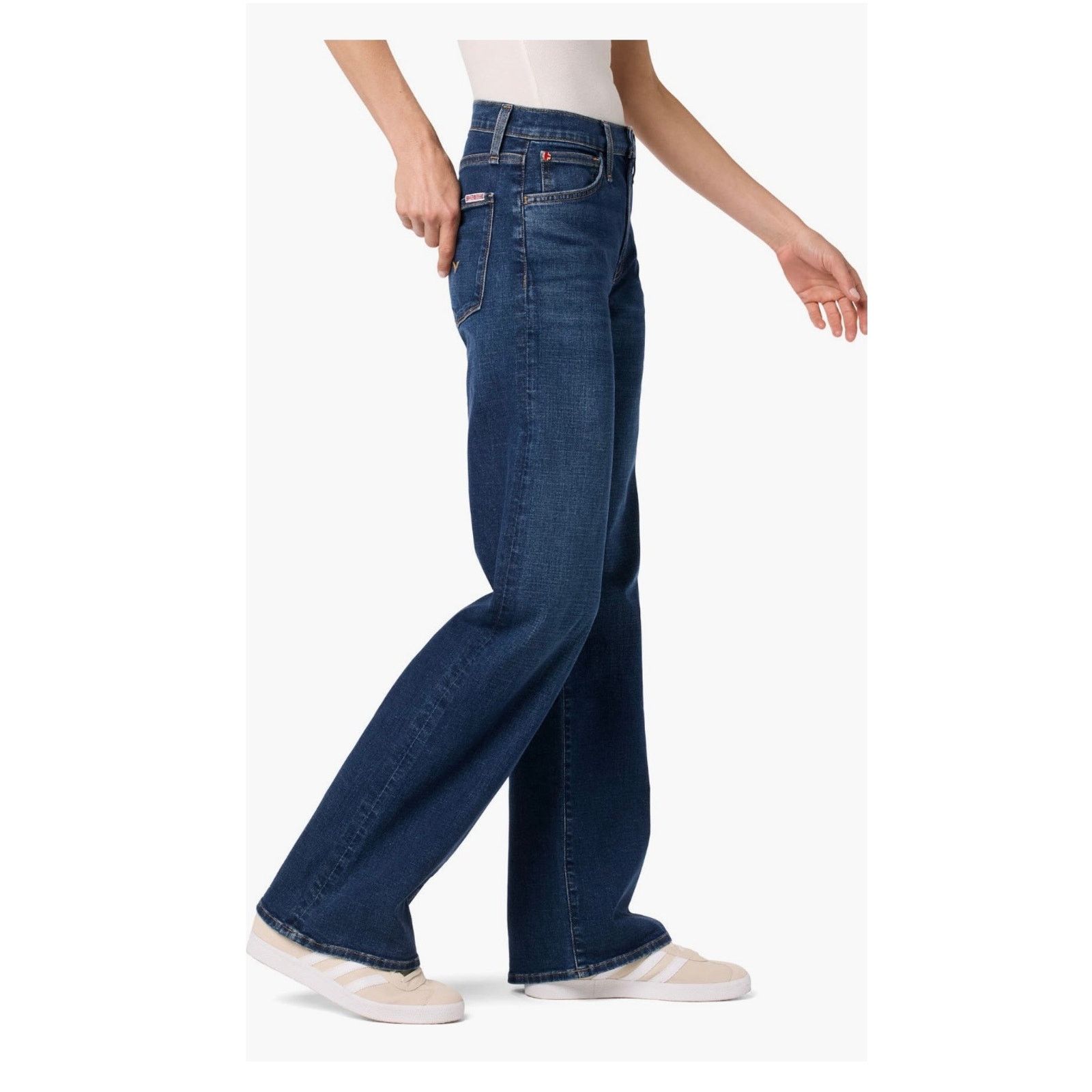 Hudson $195 New Hudson Rosalie High Waist Wide Leg Jeans - 26 Size 26" / US 2 / IT 38 - 4 Thumbnail