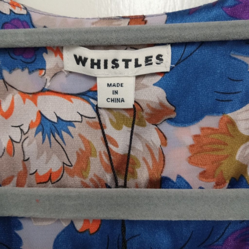 Whistles Autumn Bloom Devore Wrap Dress from Whistles Size M / US 6-8 / IT 42-44 - 8 Thumbnail