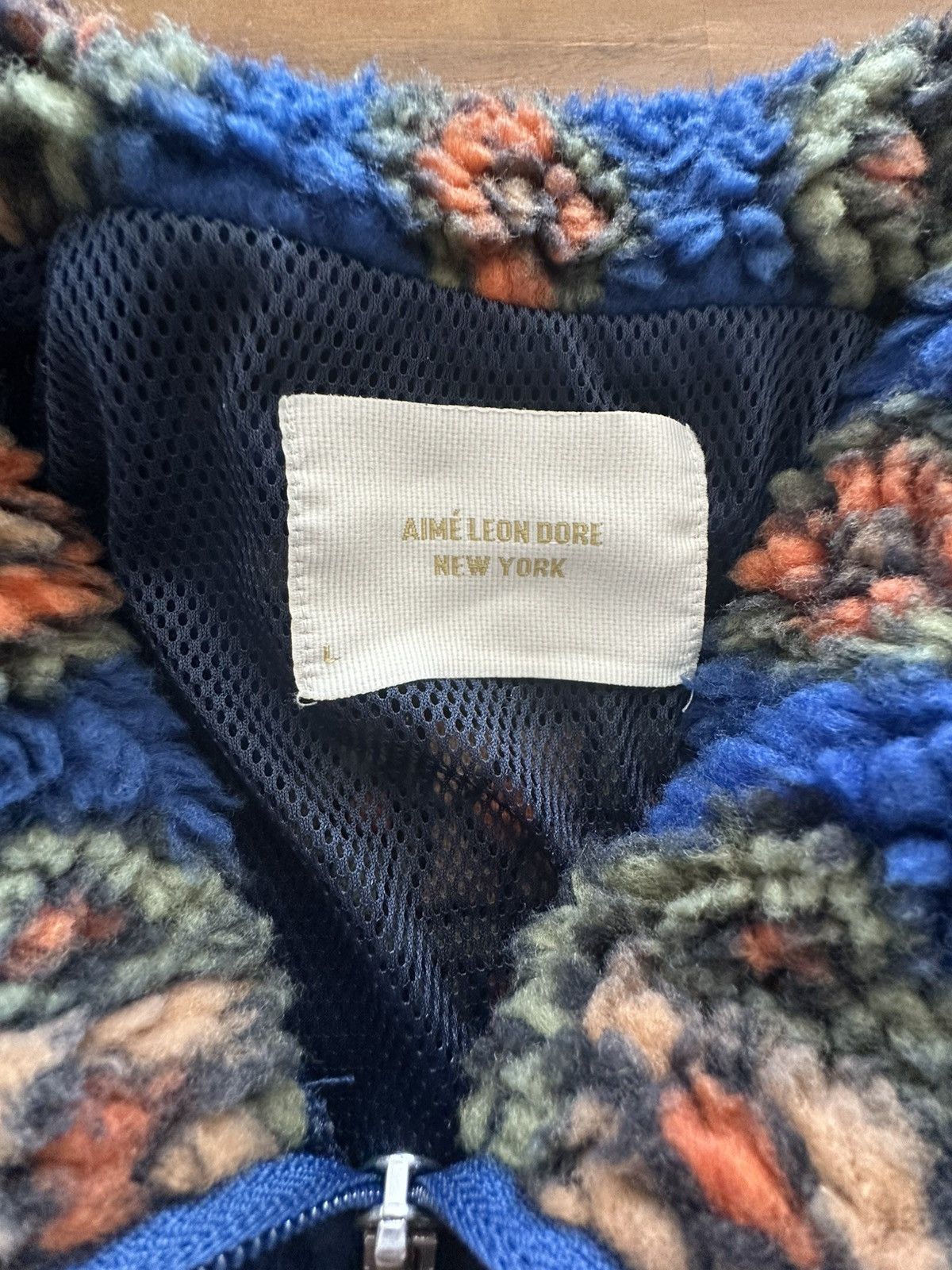 Aime Leon Dore Aime Leon Dore Foulard Fleece Jacket Large Size US L / EU 52-54 / 3 - 5 Thumbnail