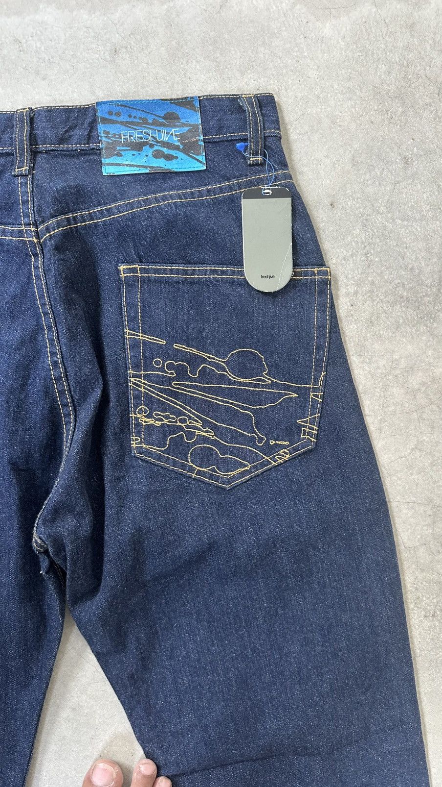 Freshjive VINTAGE NOS FRESHJIVE DENIM PANT Size US 33 - 12 Thumbnail