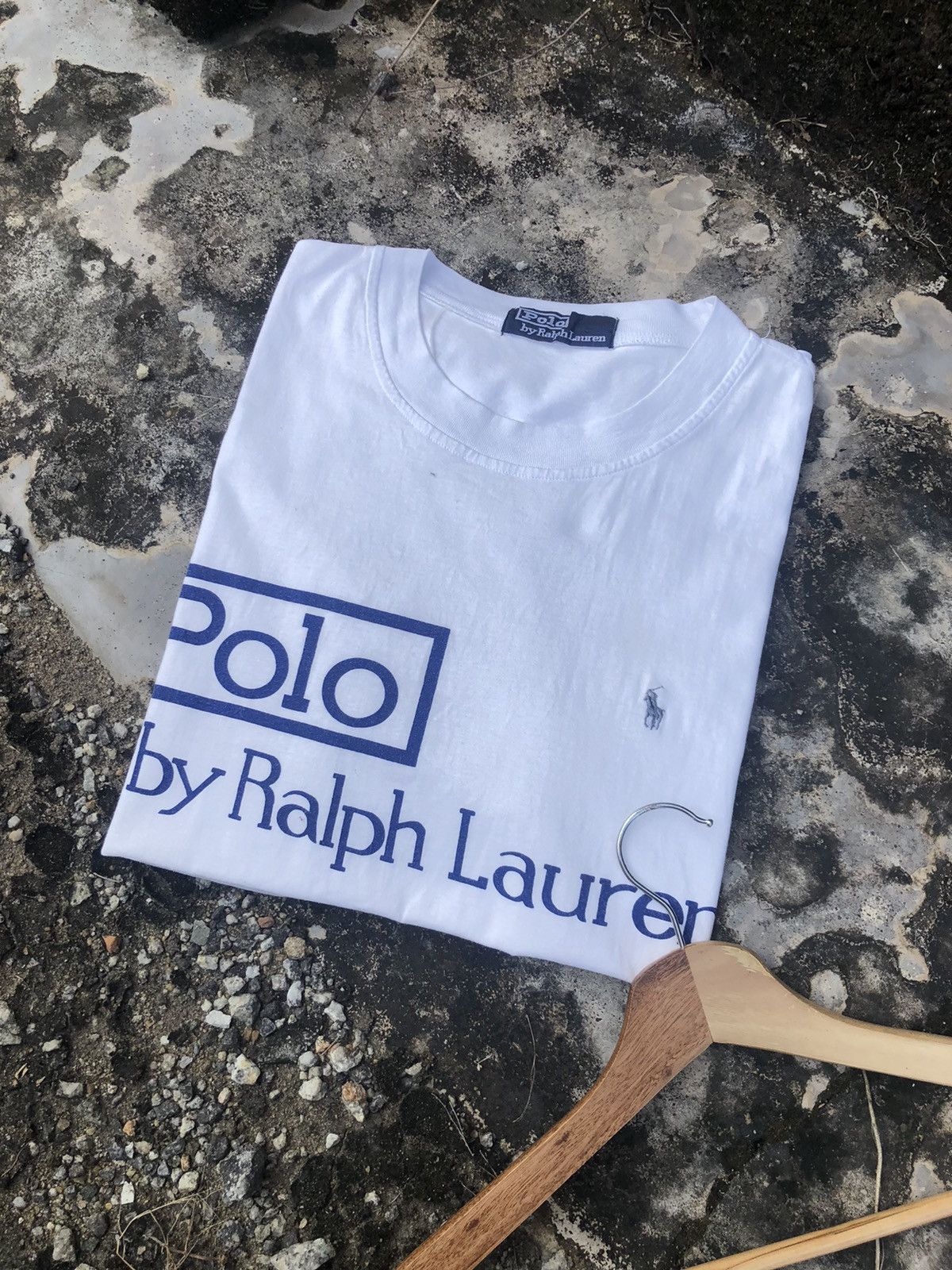 Polo Ralph Lauren × Vintage Vintage Polo by Ralph Lauren SpellOut Tshirt Size US L / EU 52-54 / 3 - 1 Thumbnail