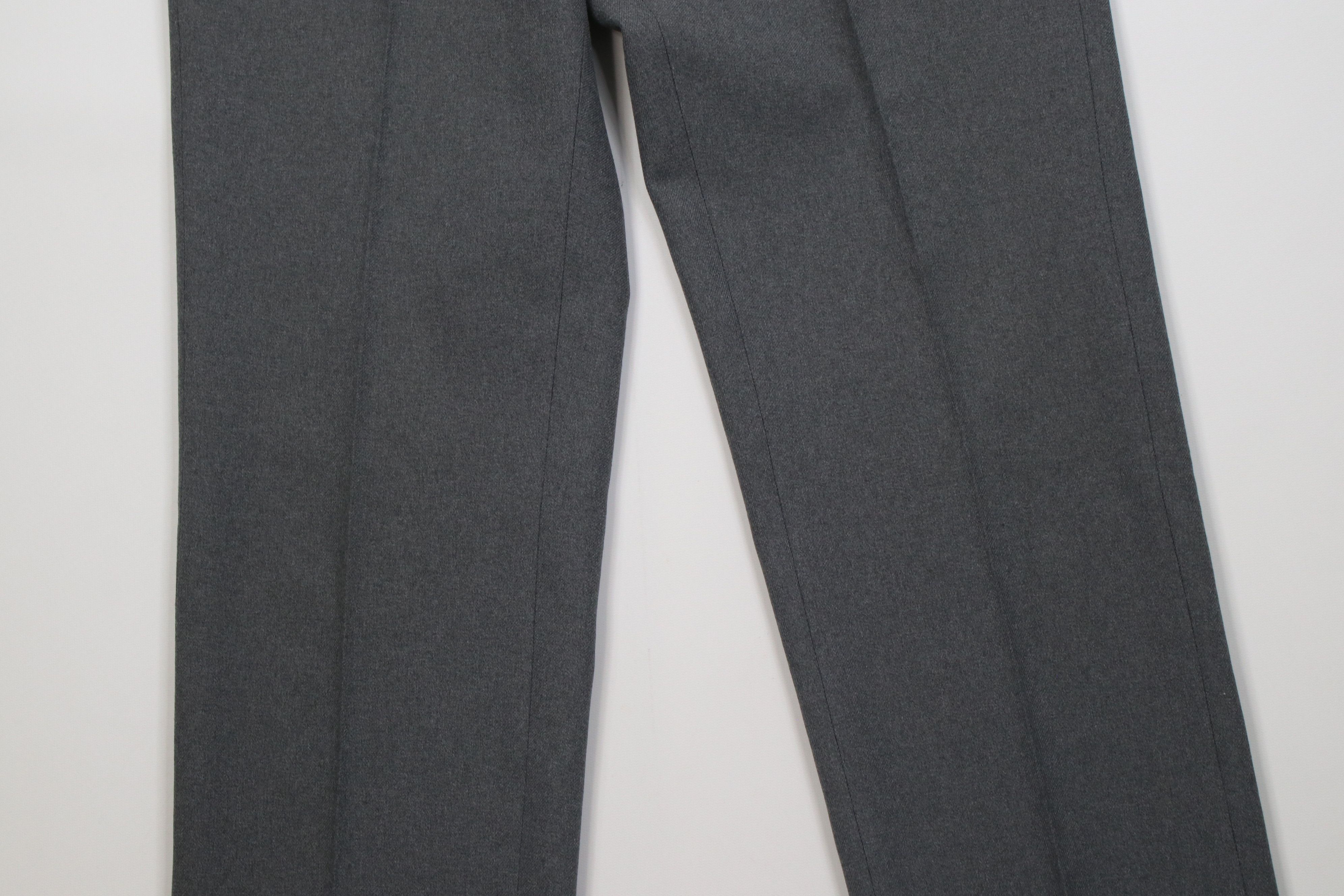 Levi's Vintage 80s 90s Levis Flared Wide Leg Chino Pants Gray USA Size US 34 / EU 50 - 3 Thumbnail