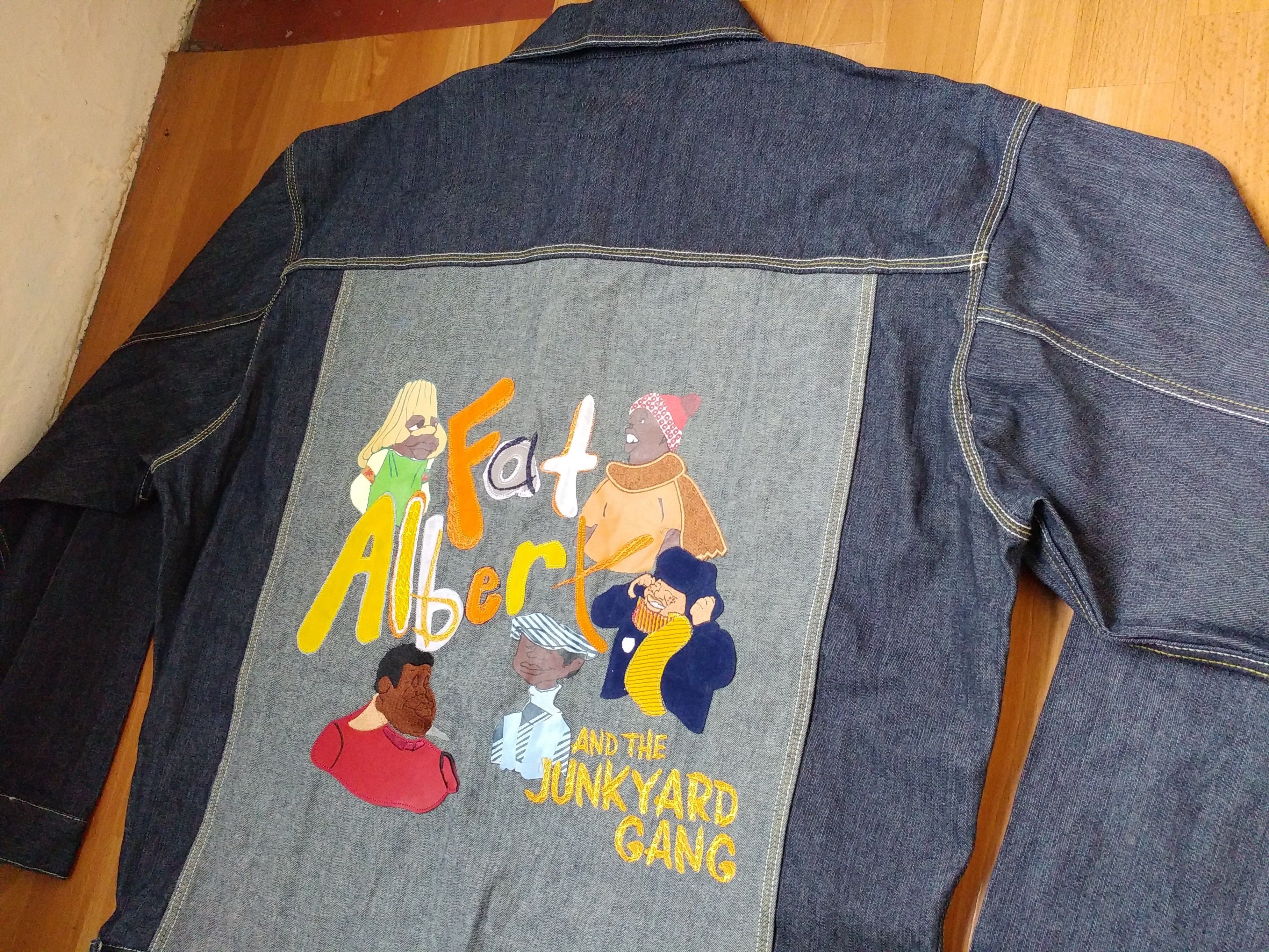 Fubu Platinum Fubu jacket Fat Albert and the Cosby Kids denim XL Size US XL / EU 56 / 4 - 6 Thumbnail