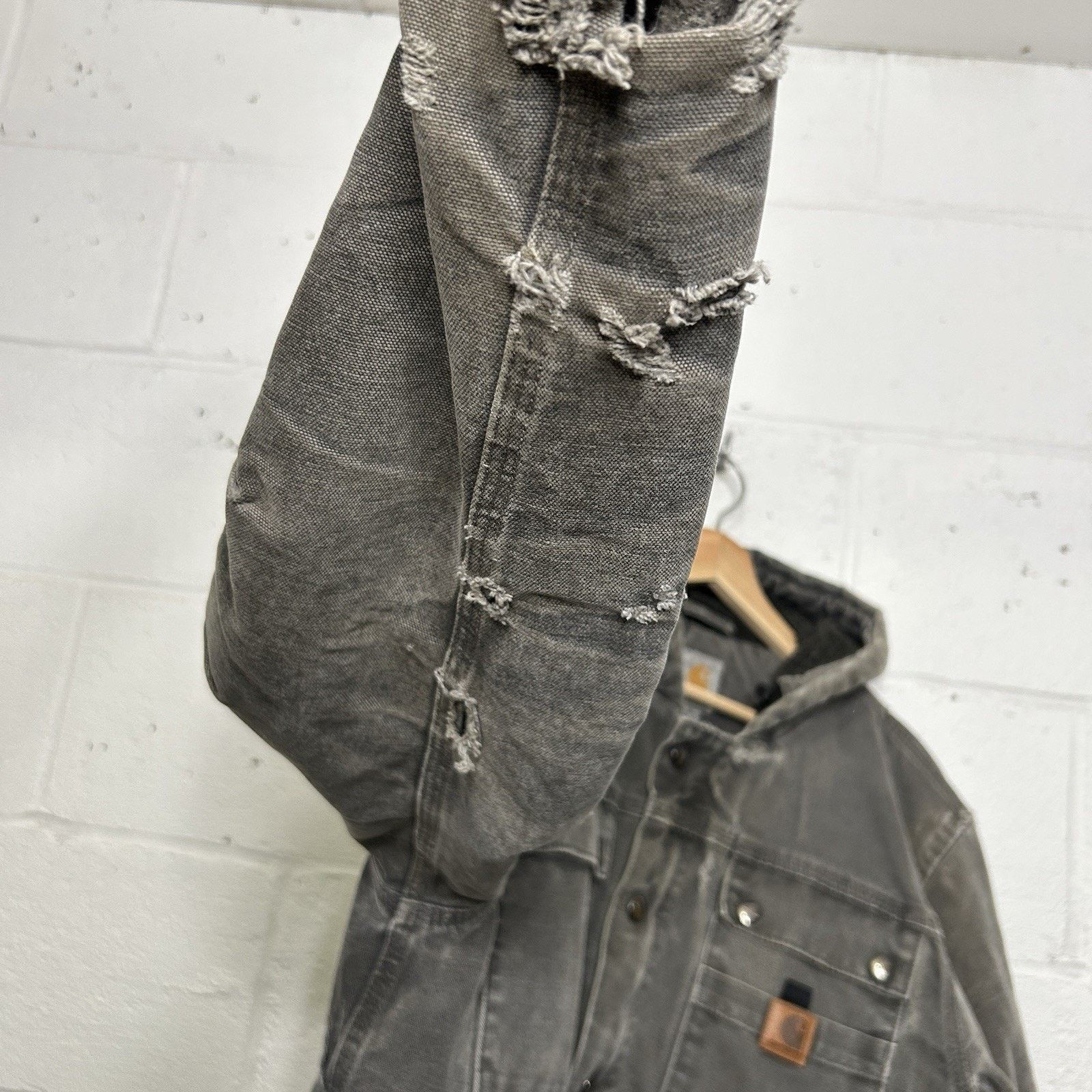 Carhartt Carhartt Sherpa-Lined Bartlett Hooded Jacket “Gravel Grey” Size US S / EU 44-46 / 1 - 6 Thumbnail