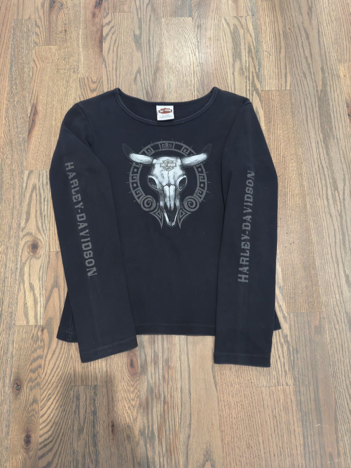 Harley Davidson 2000s Harley Davidson Long-sleeve T-shirt Size L / US 10 / IT 46 - 1 Thumbnail