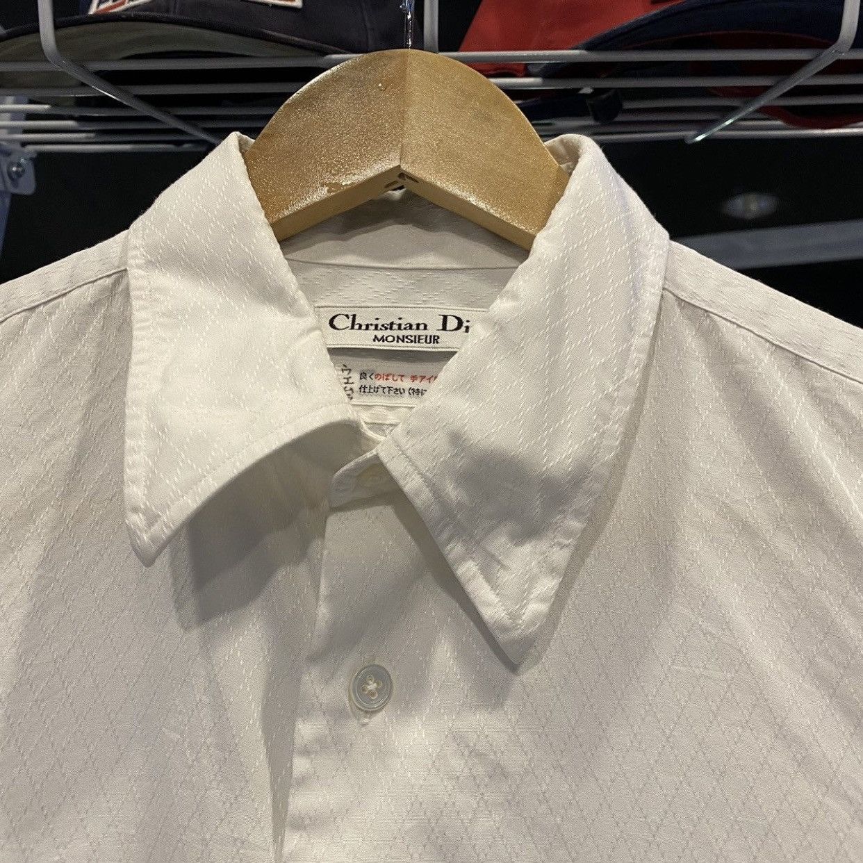 Christian Dior Monsieur RARE 🚨 Christian Dior mounsieur 90s clipped diamond pattern Size US L / EU 52-54 / 3 - 5 Thumbnail