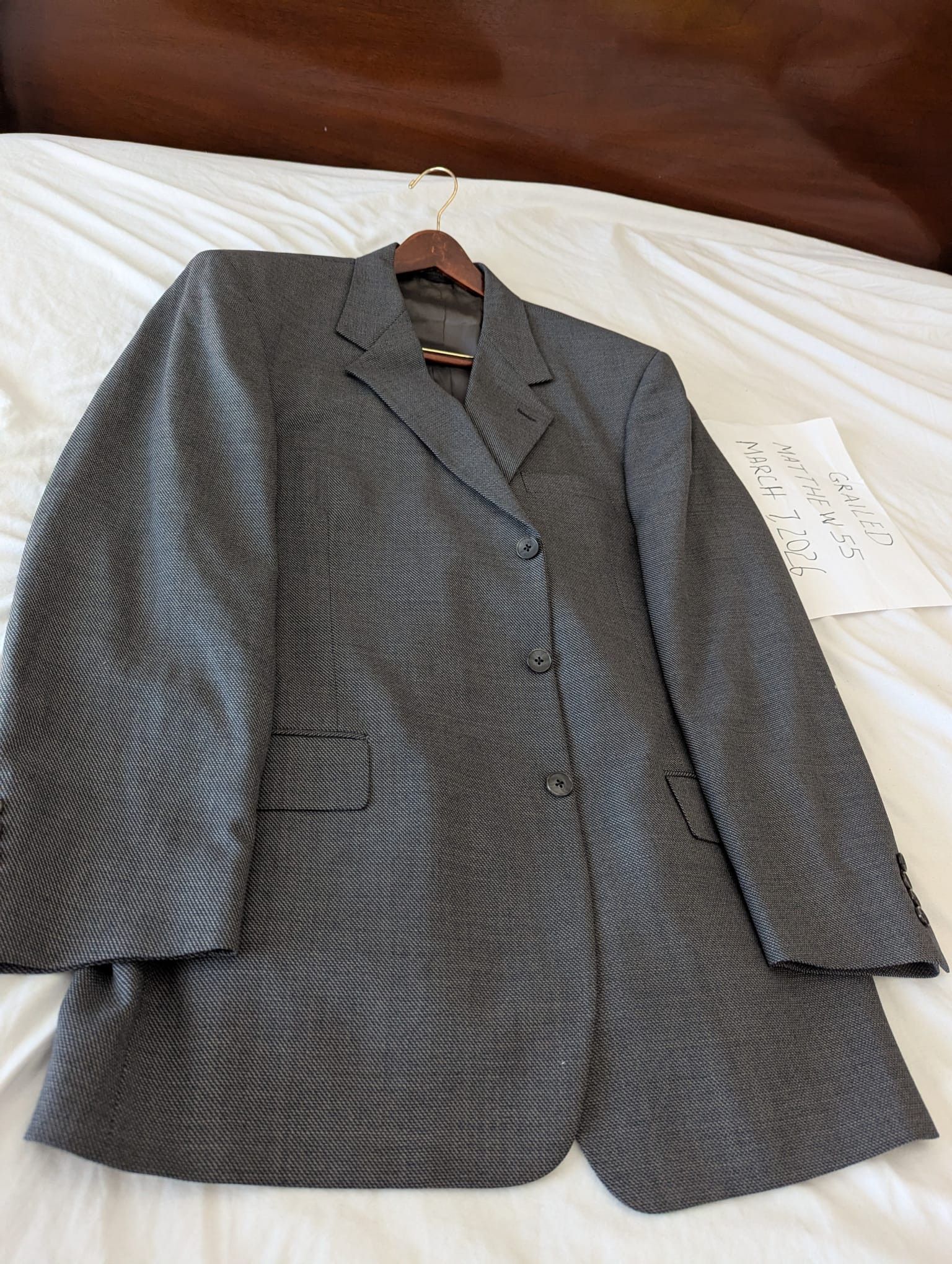 Perry Ellis Vintage Perry Ellis Suit Size 42L - 3 Thumbnail