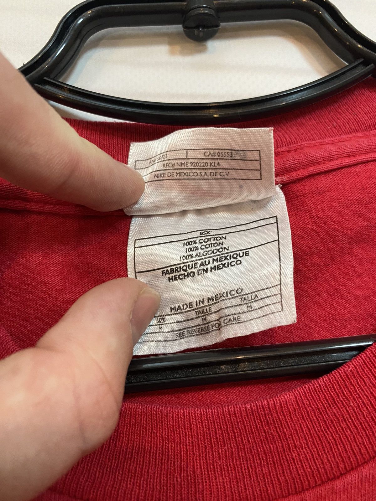 Nike Vintage Nike Just Do It swoosh big logo y2k t shirt Size US M / EU 48-50 / 2 - 4 Thumbnail