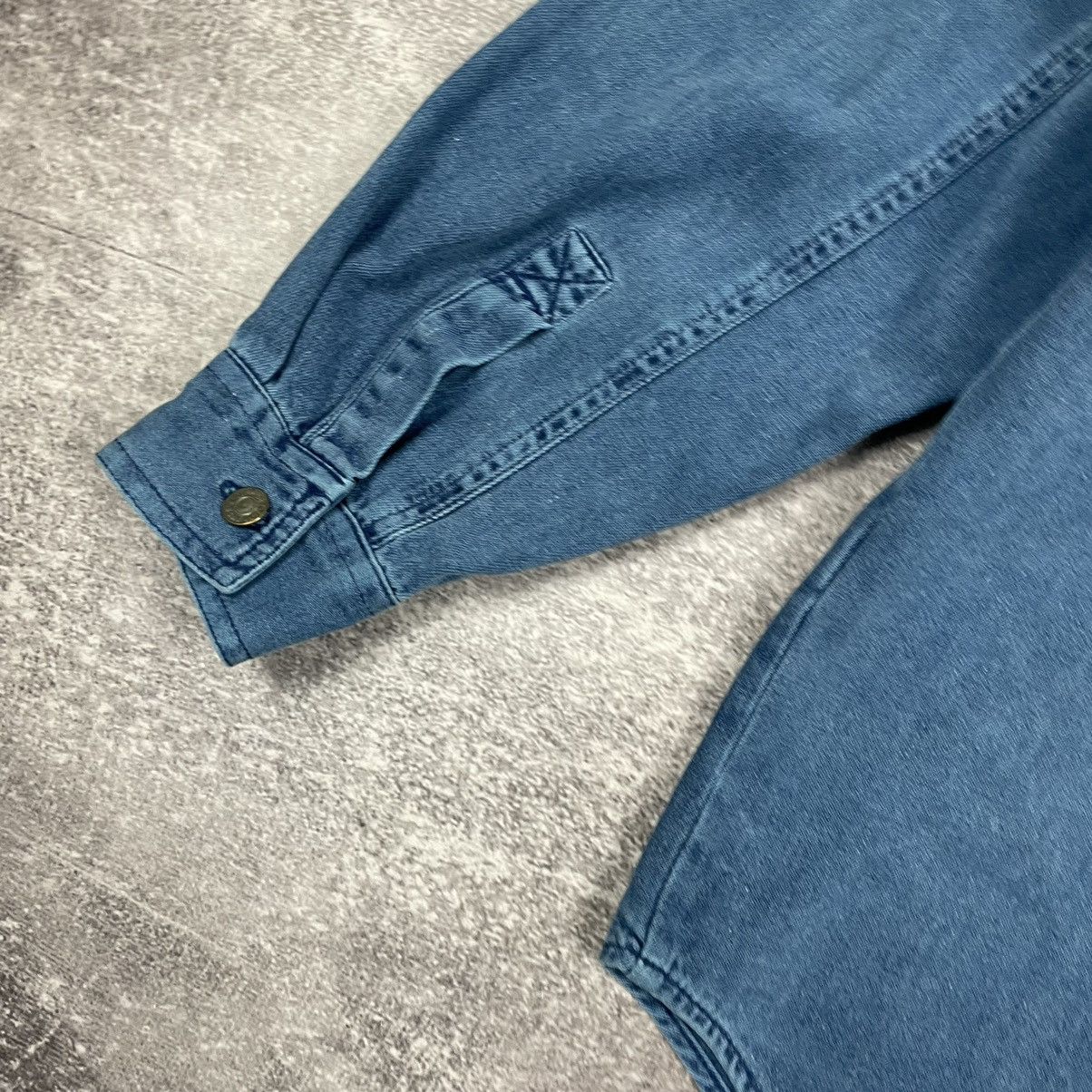 Levi's Vintage Levi’s Rare Denim Western Shirt Size US L / EU 52-54 / 3 - 13 Thumbnail