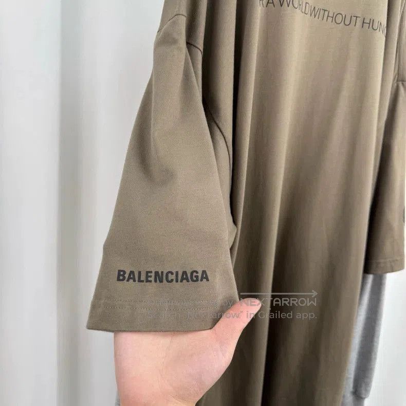 Balenciaga Balenciaga Food Print Fake Two-Piece Long-Sleeve. Size US XL / EU 56 / 4 - 5 Thumbnail