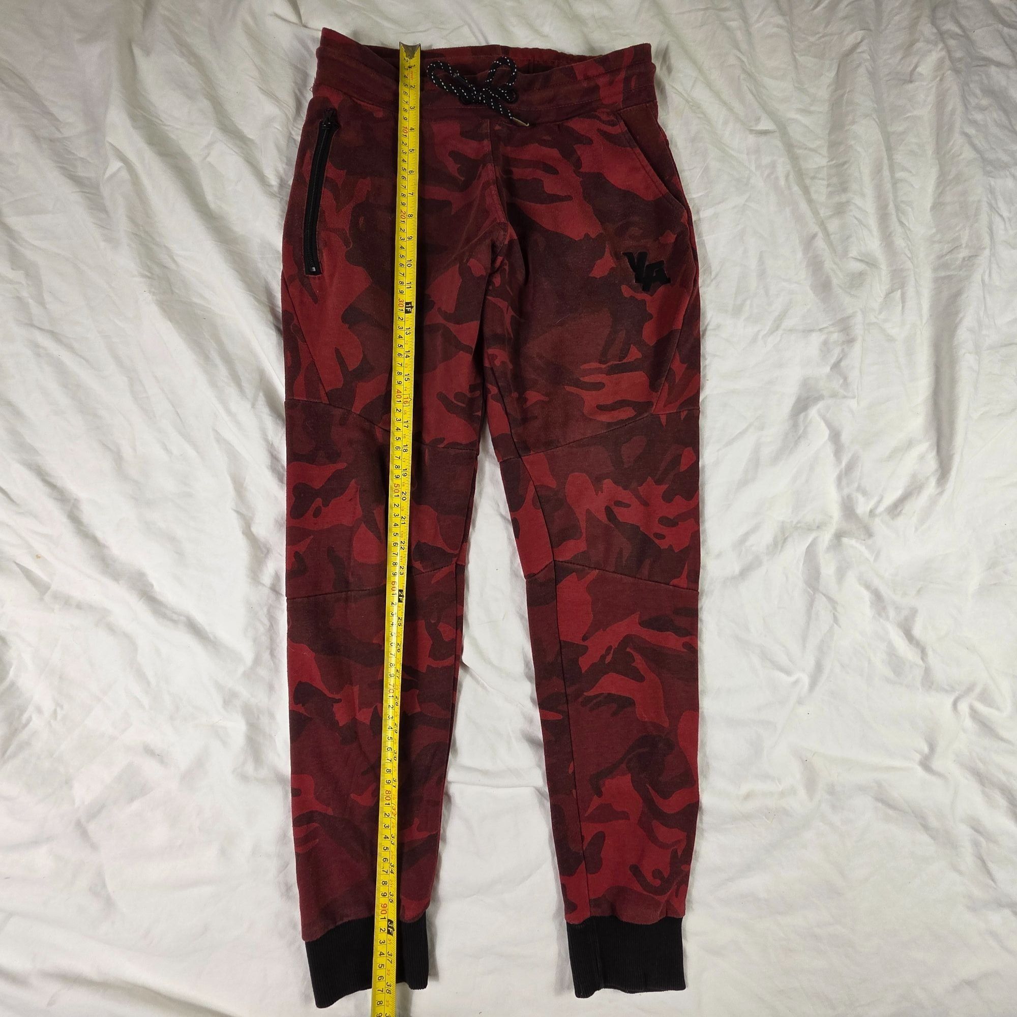 YoungLA YoungLA Mens Medium Red Camo Joggers Sweatpants Drawstring C Size US 30 / EU 46 - 12 Thumbnail
